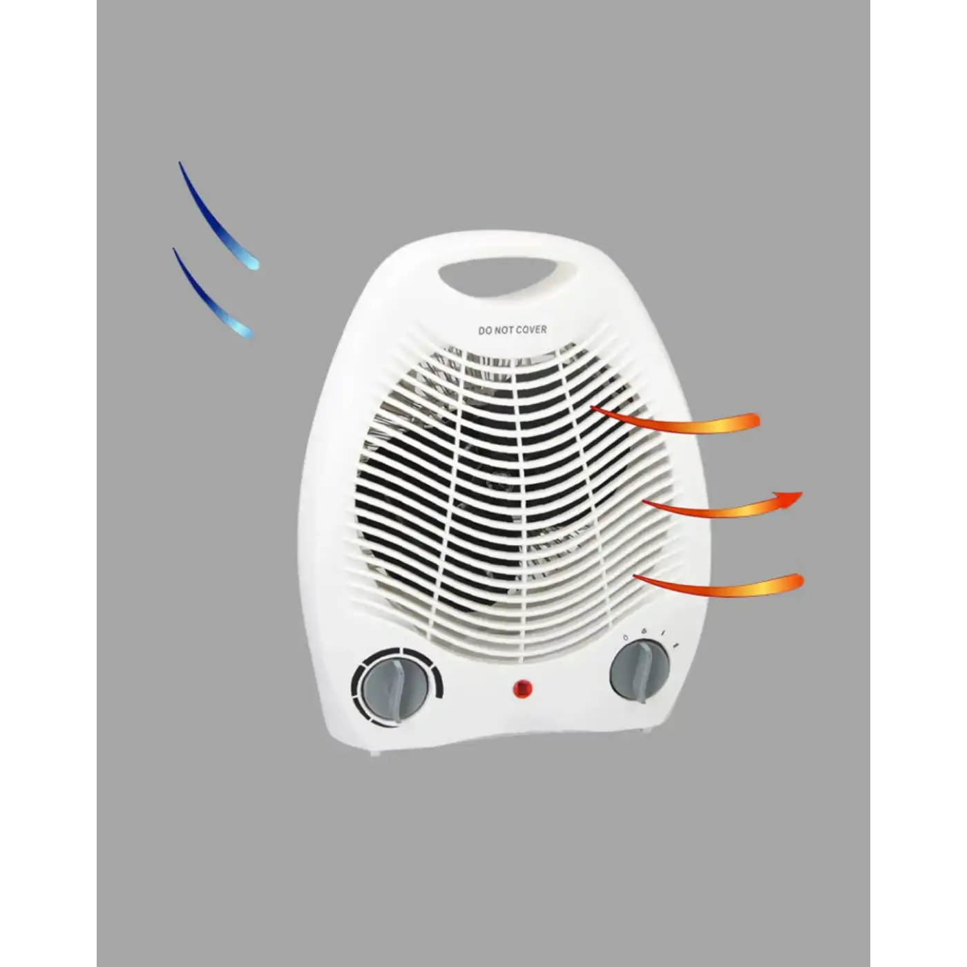 Mini Elektrikli Isıtıcı – 2000W Güç, Fanlı Isıtma, 3 Isı Modu