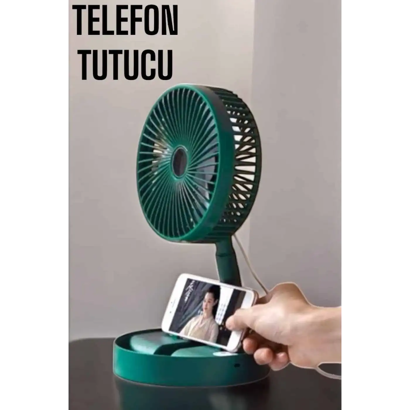 Mini Fan Soğutucu Telefon Tutucu Vantilatör