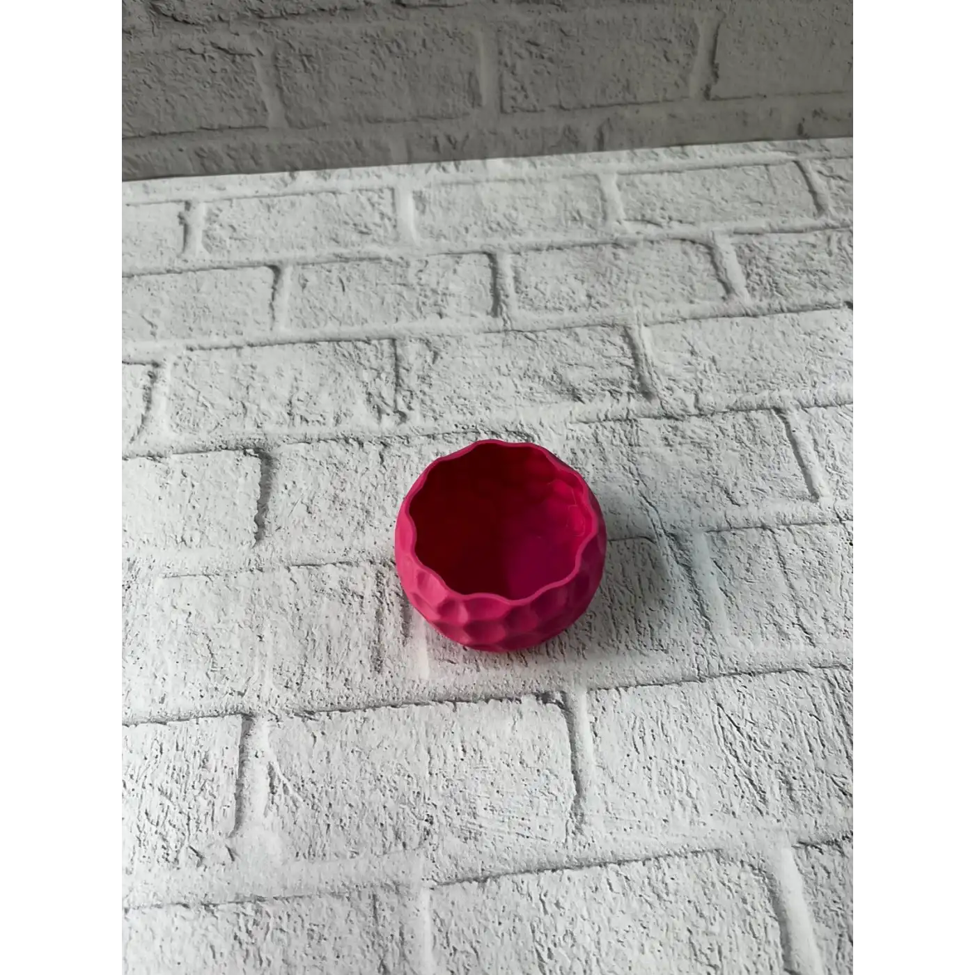 Mini Mor Dekoratif Saksı 5 cm Modern Masaüstü Bitki Saksısı