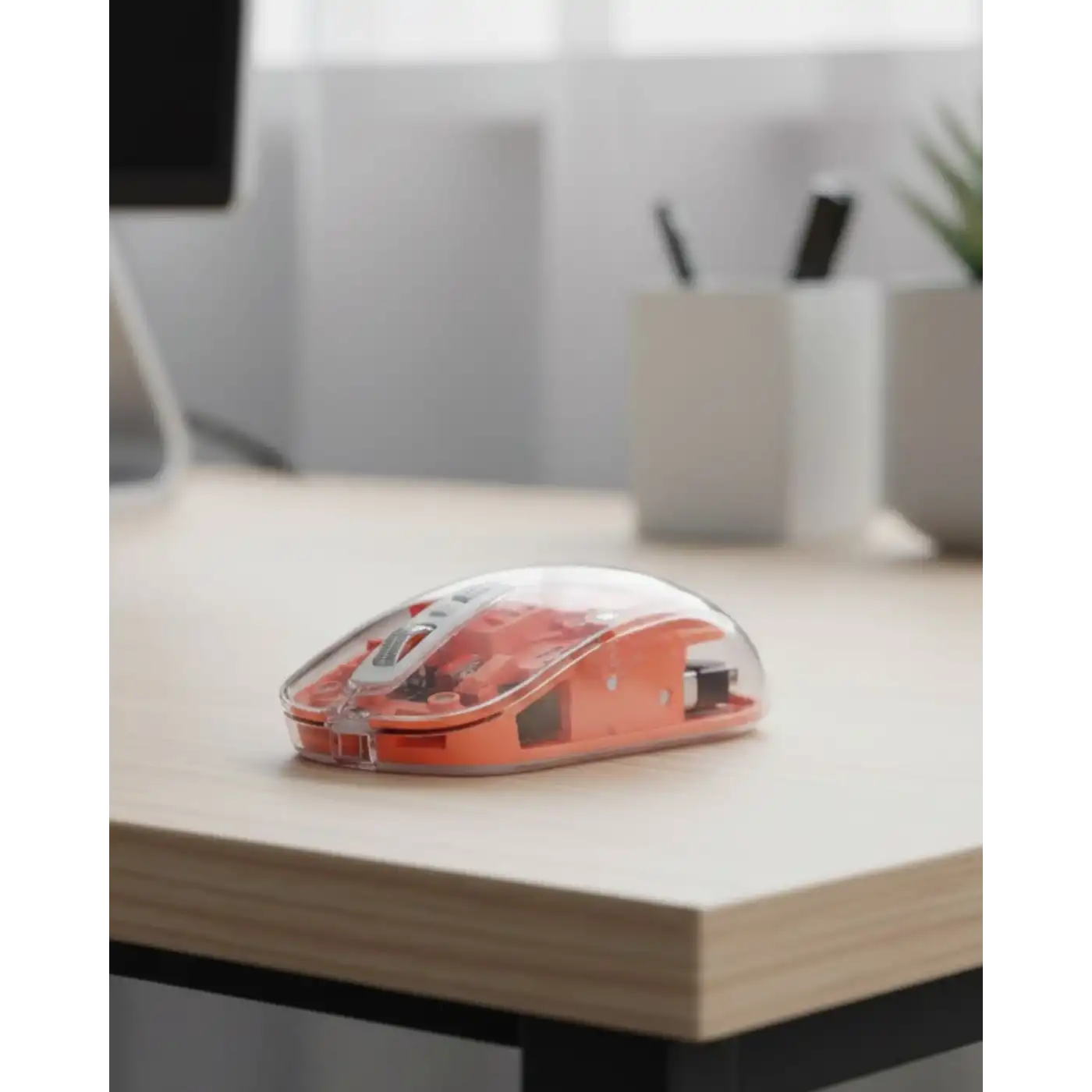 Minimal Tasarımlı Kablosuz Mouse Günlük ve Ofis Kullanımı