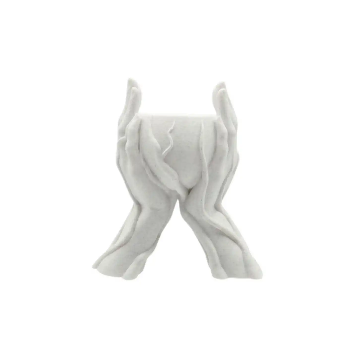 Modern Ev Dekoru İçin El Şeklinde 3D Baskı Dekoratif Saksı Vazo