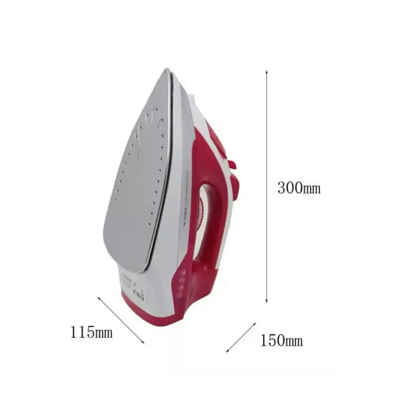 Modern Tasarım 2200W Dayanıklı Buharlı Seramik Kaplama Ütü