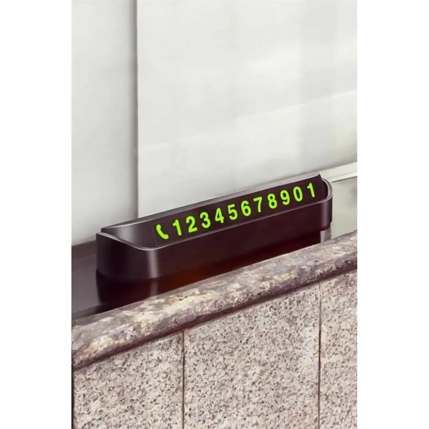 Numaralık Araç İçi Araba Araç Park Numaratör Telefon Numarası Yazma