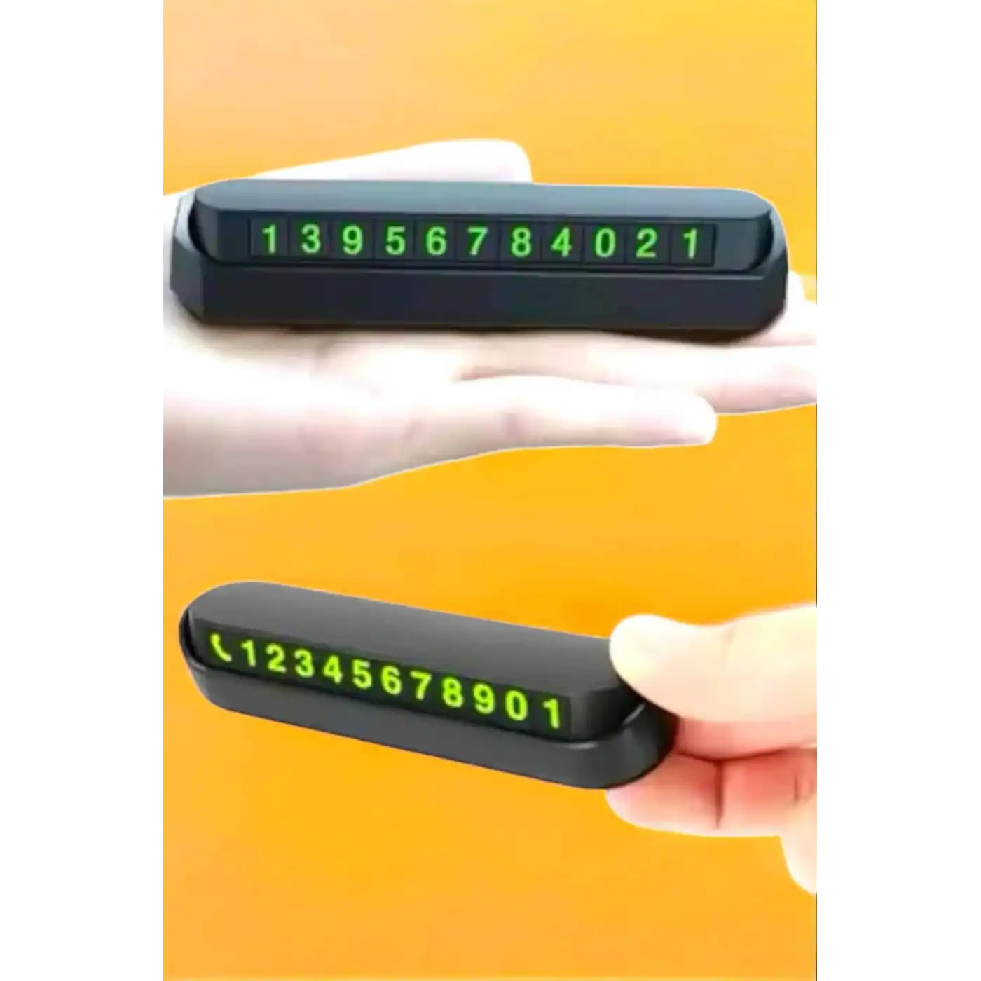 Numaralık Araç İçi Araba Araç Park Numaratör Telefon Numarası Yazma