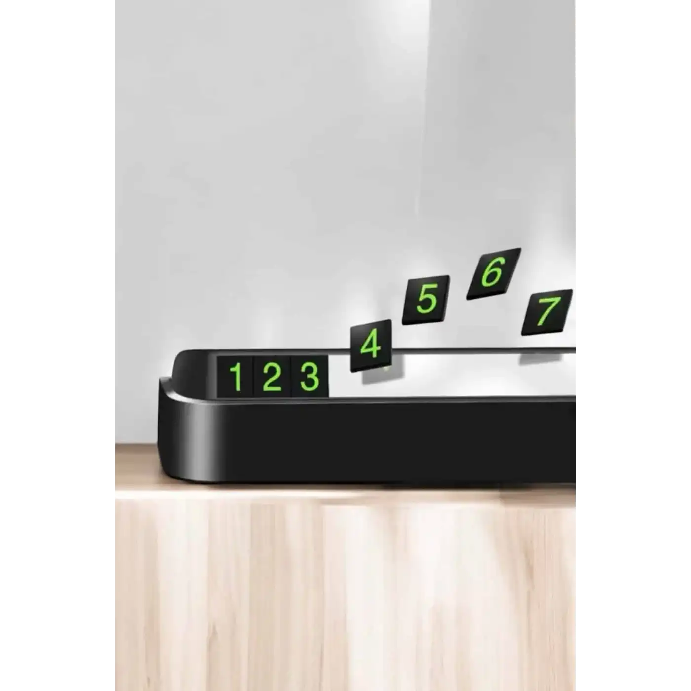 Numaralık Araç İçi Araba Araç Park Numaratör Telefon Numarası Yazma