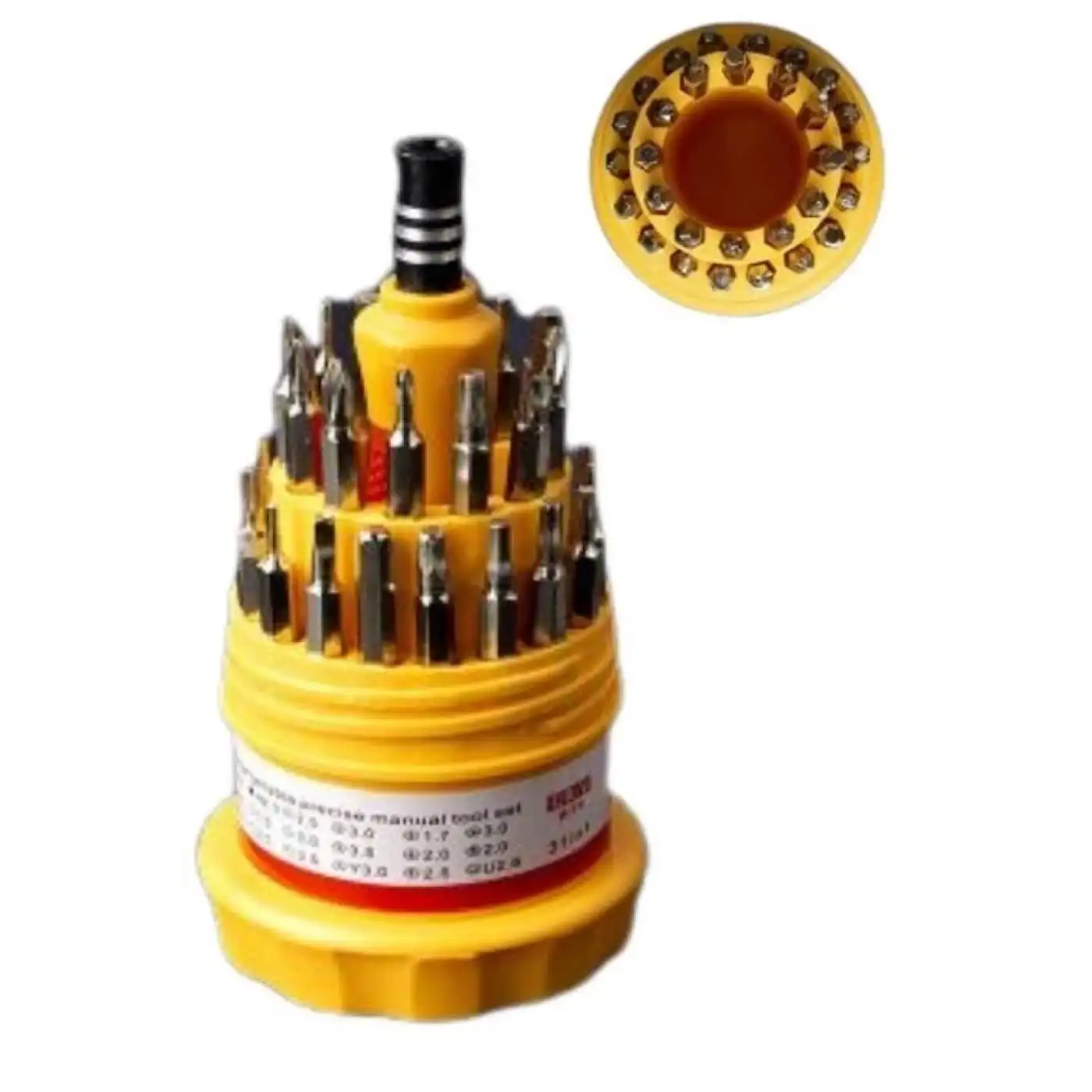 Orta 31 Parça Hassas Tornavida Bits Uç Seti Yumurta Tornavida