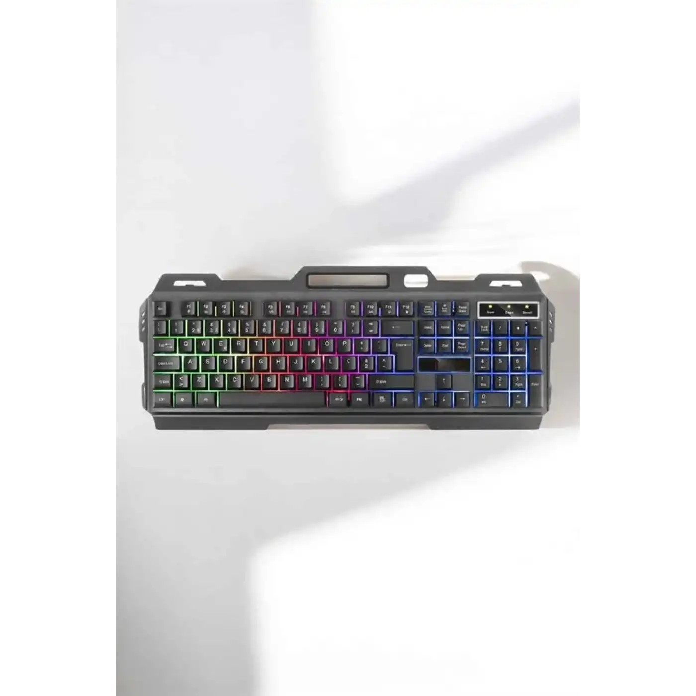 Klavyesi Q Klavye RGB Işıklı Mouse Hediyeli