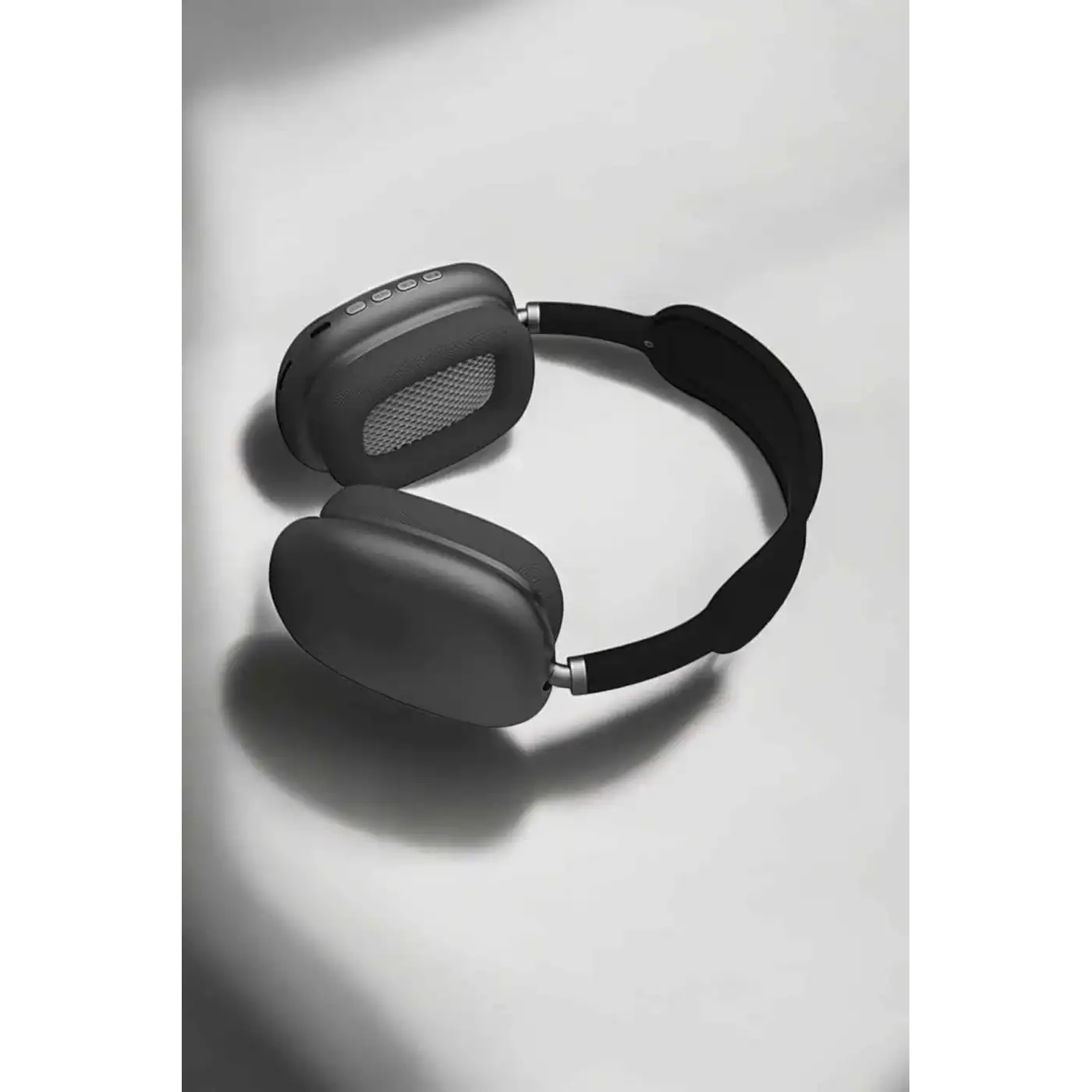P9 Plus Hi-fi Ses Kalitesi Ayarlanabilir Mikrofonlu Bluetooth Kulaklık Siyah