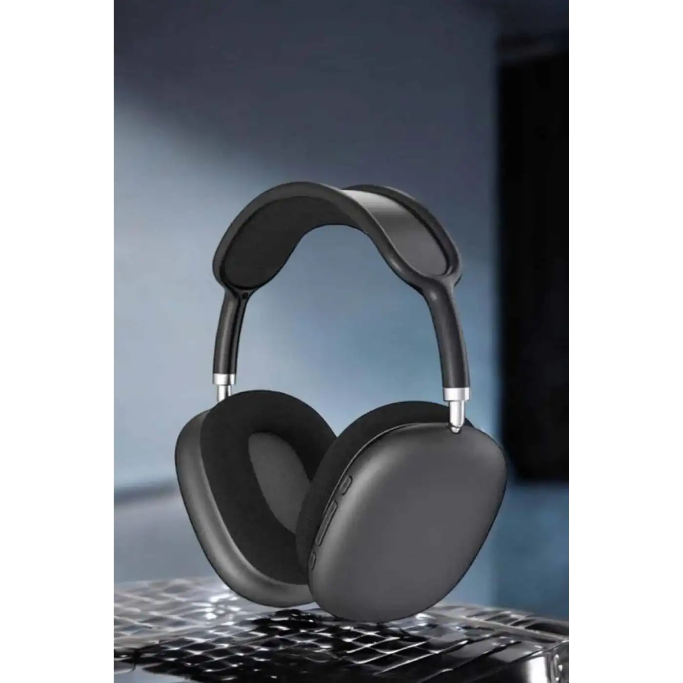P9 Plus Hi-fi Ses Kalitesi Ayarlanabilir Mikrofonlu Bluetooth Kulaklık Siyah