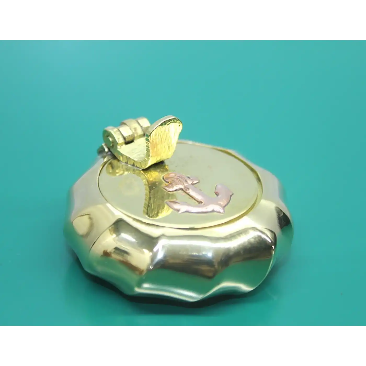 Pirinç Çapalı Kapaklı Küllük 5 Cm