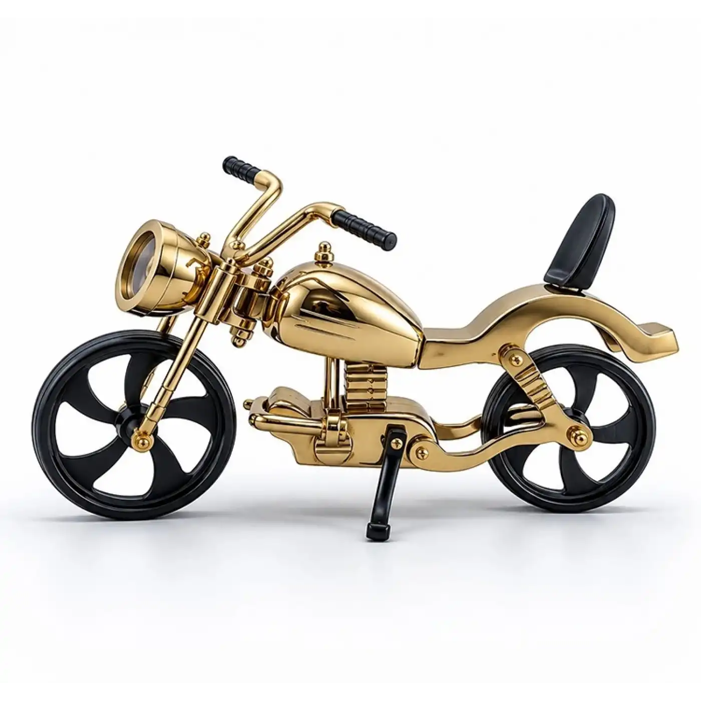 Pirinç Motosiklet Maketi Dekoratif Motor Modeli 3203