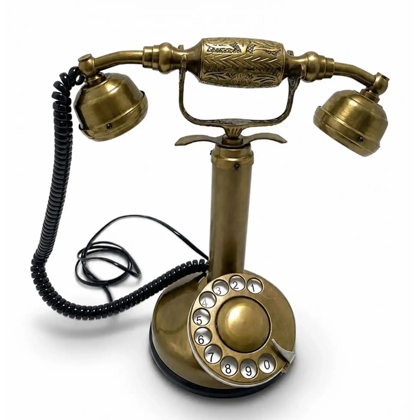 Pirinç Nostaljik Masa Telefonu 3210