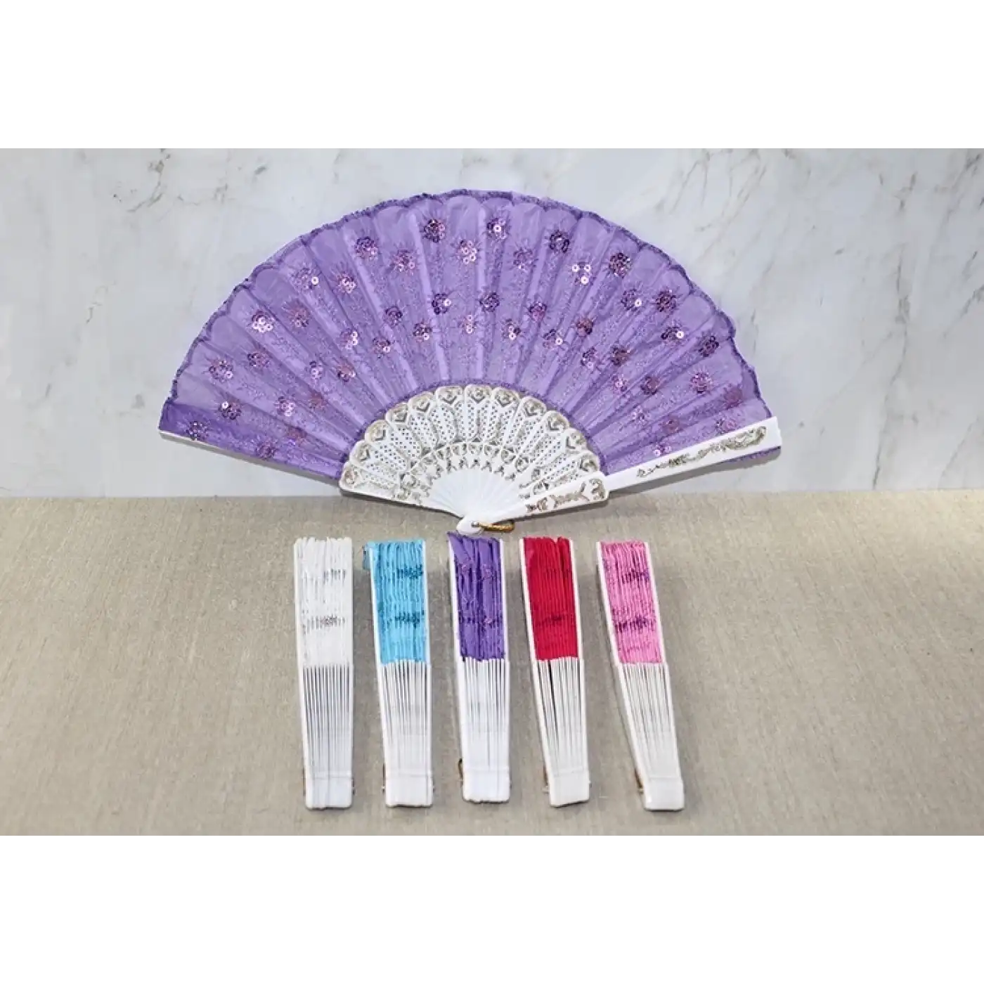 Plastik Pullu Yelpaze Alk3568