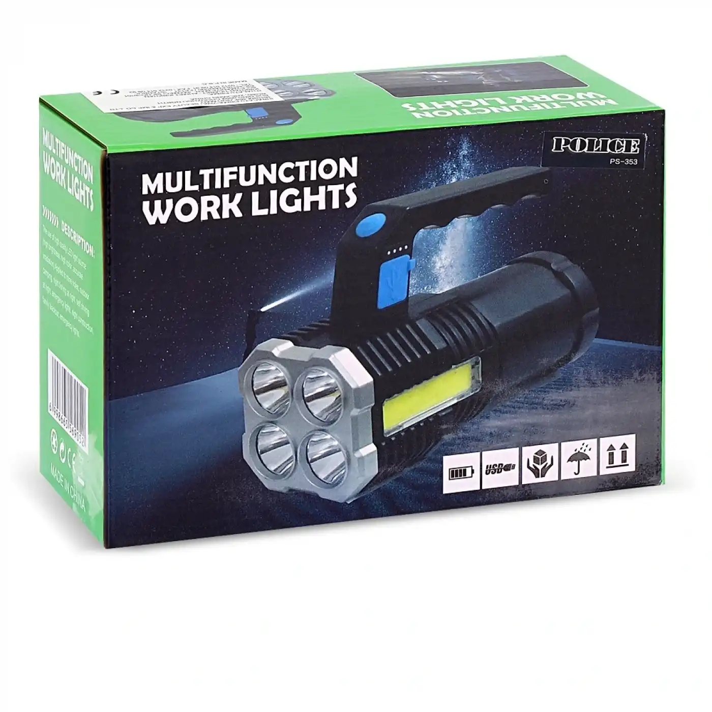 Police Ps-353 Şarjlı El Feneri