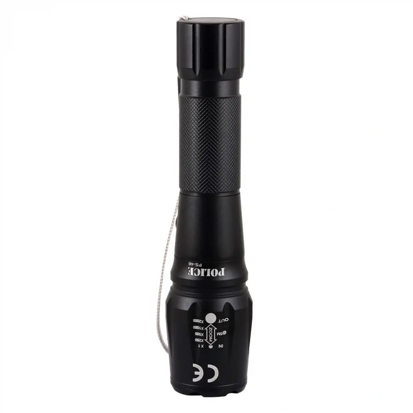 Police Ps-46 Xml6 Led 5 Kademeli Zoomlu Şarjlı El Feneri