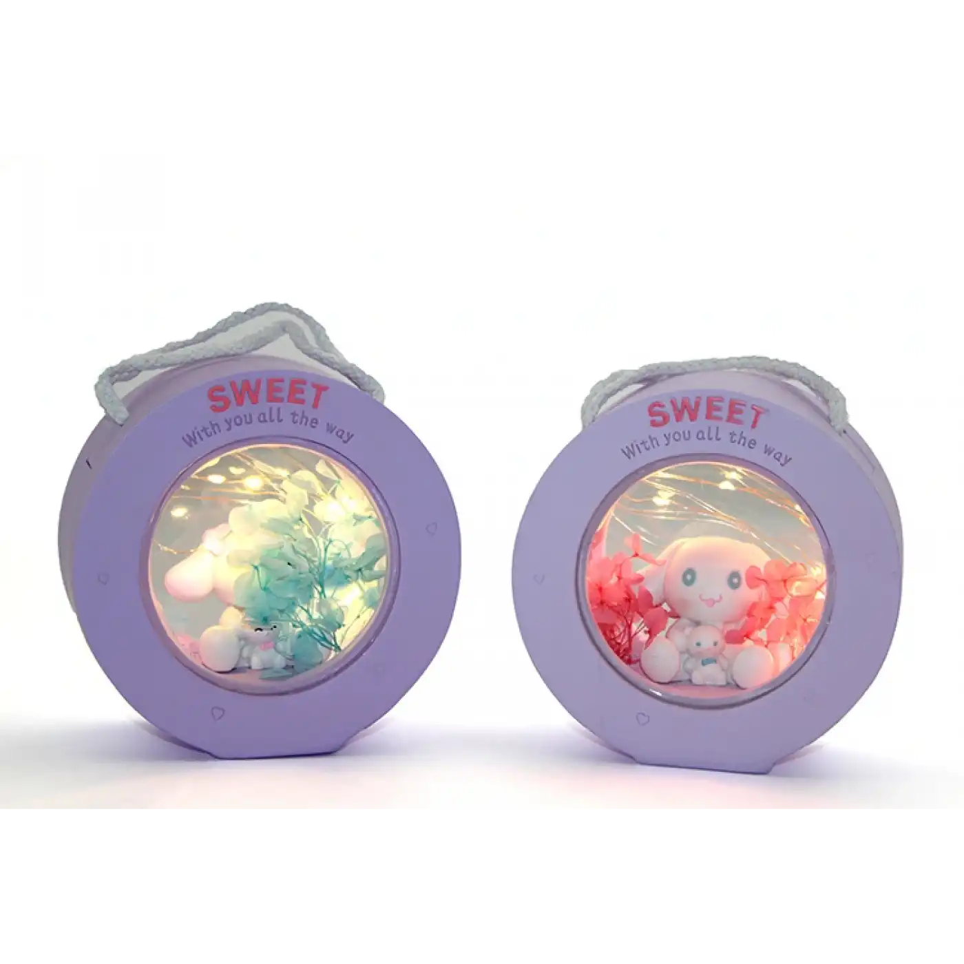 Polyester Hello Kitty Cinnamoroll Masa Üstü Lamba