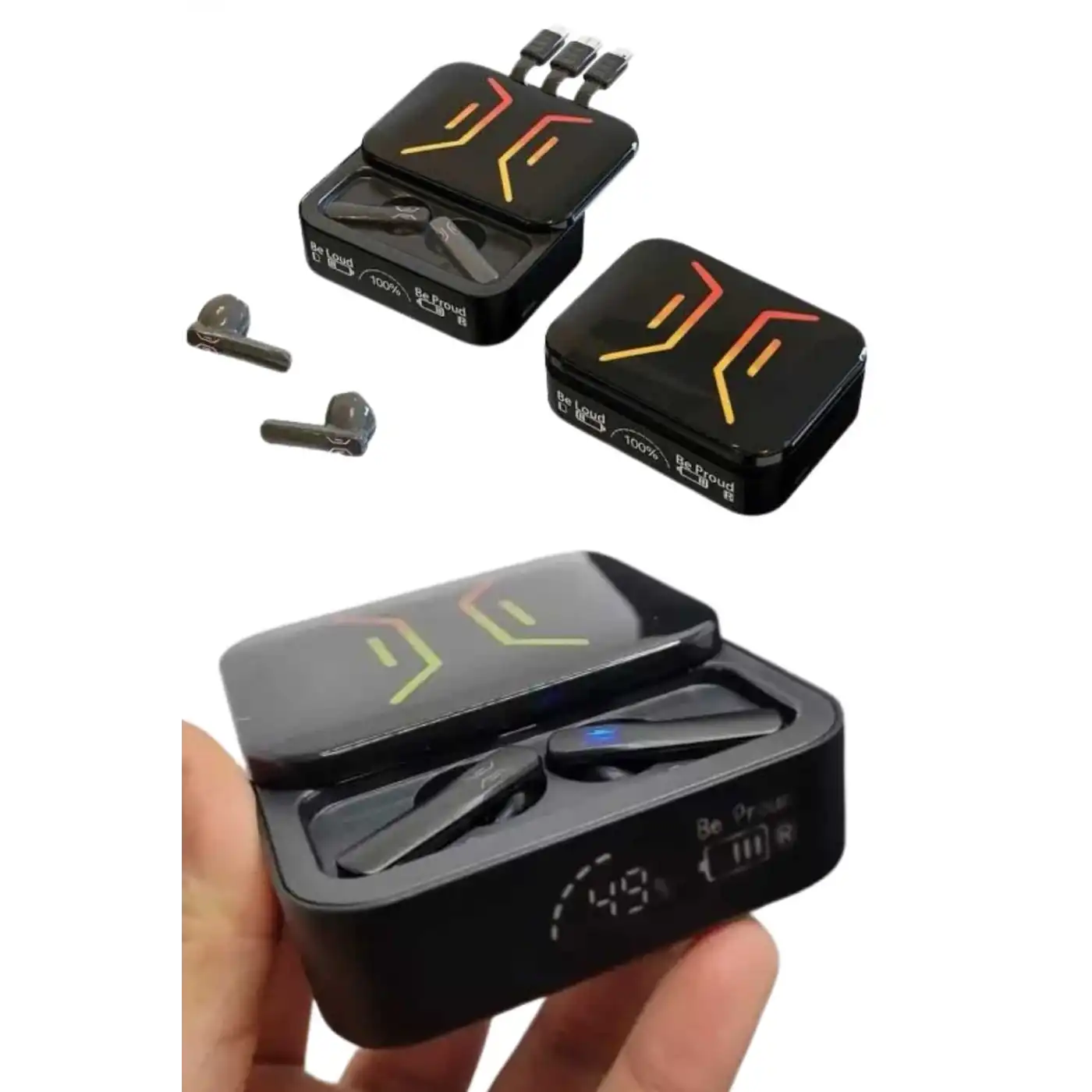 Powerbank Bluetooth Kulaklık  Kulaklığı Yüksek Ses Kaliteli Yeni Nesil