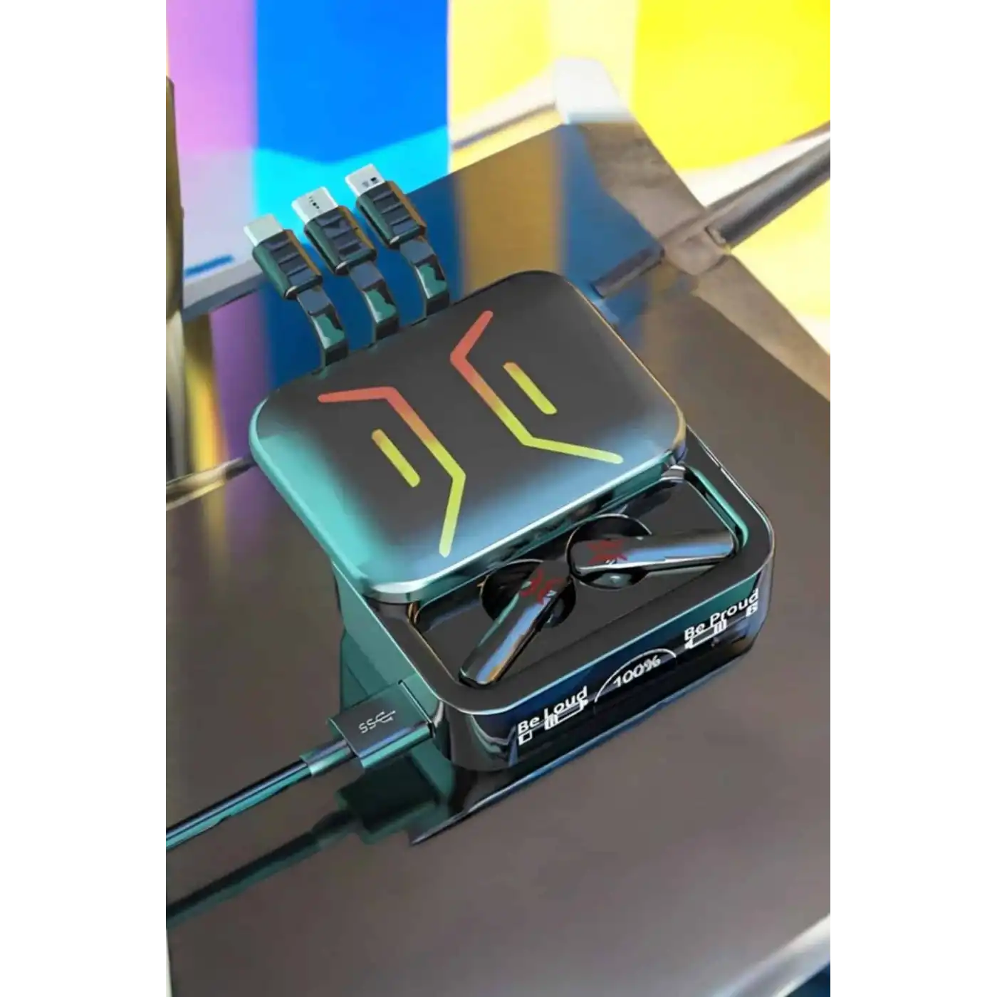 Powerbankli Bluetooth Kulaklık Yüksek Ses Kaliteli Kablosuz