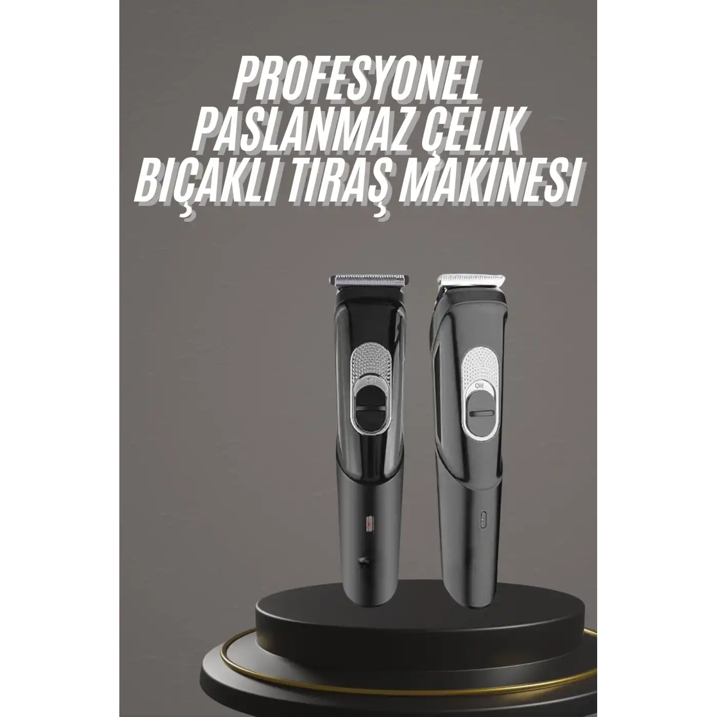 Pro Şarjlı Saç Sakal Tıraş Makinesi Ense Kesme Makinesi Lazer Öncesi Kısaltma