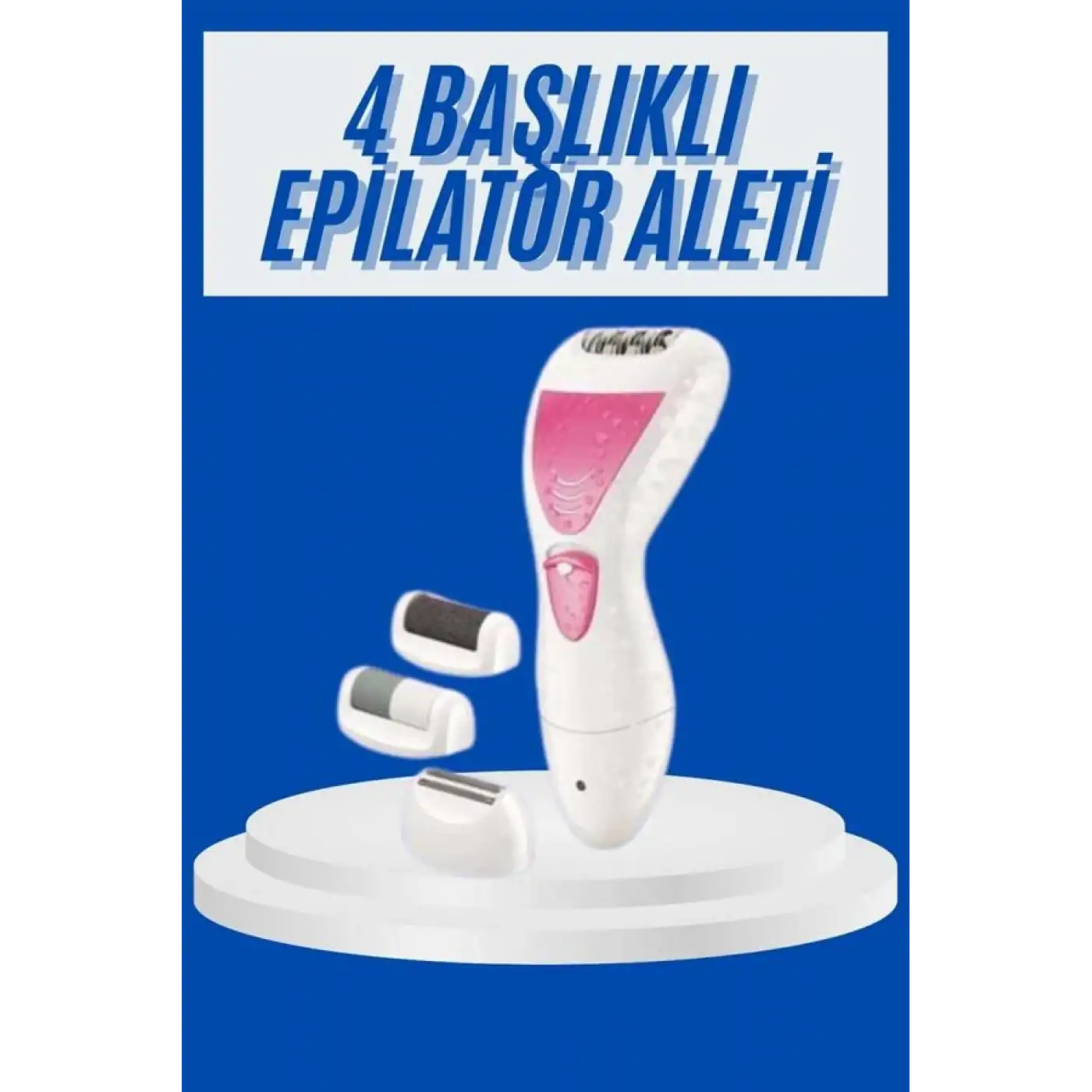 Profesyonel 4in1 Çok Amaçlı Epilasyon Aleti Şarjlı Pratik Taşınabilir