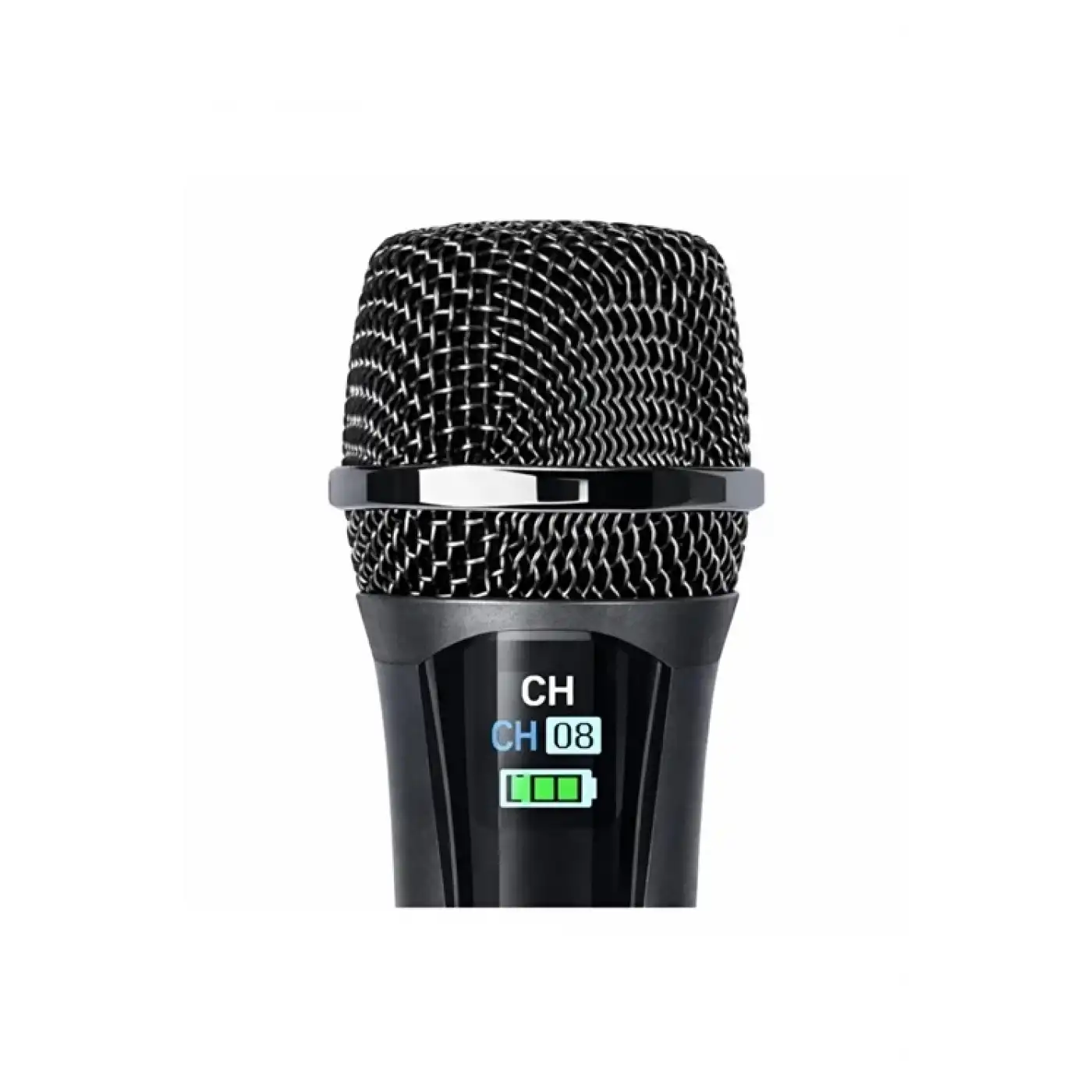 Profesyonel Çiftli Kablosuz Mikrofon Seti Karaoke Şarj Edilebilir 50 Metre