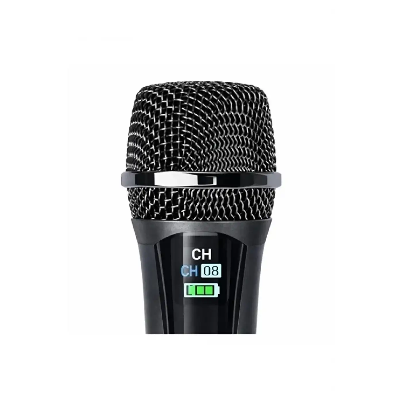 Profesyonel Çiftli Kablosuz Mikrofon Seti Karaoke Şarj Edilebilir 50 Metre
