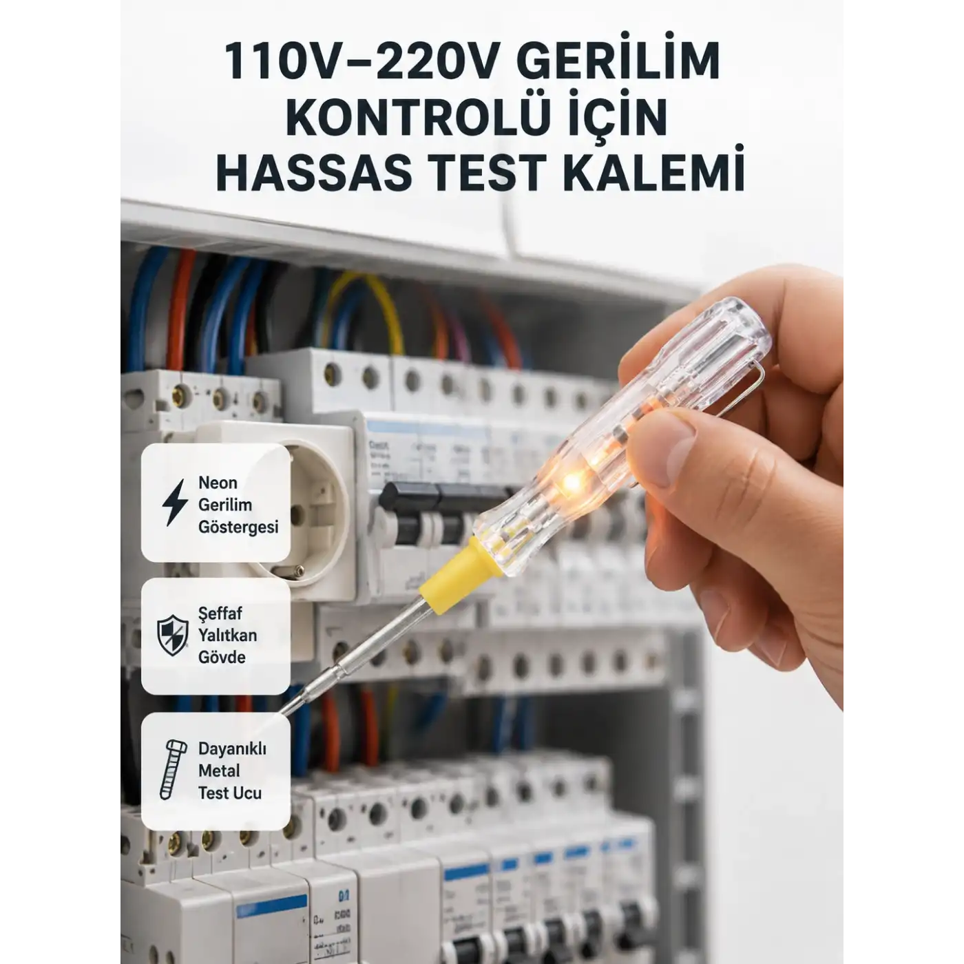 Profesyonel Neon Test Kalemi