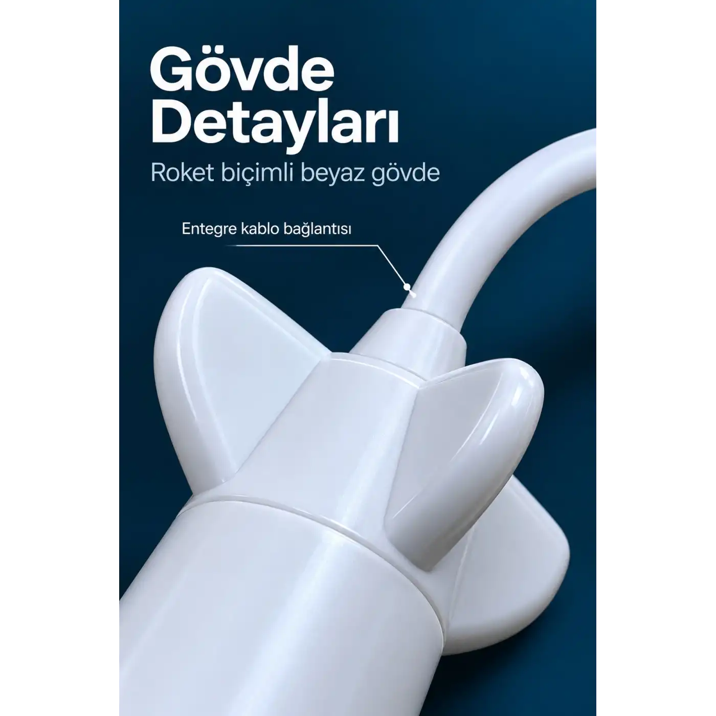 Projeksiyon Lambası USB Bağlantılı Çevirmeli Netlik Ayarlı
