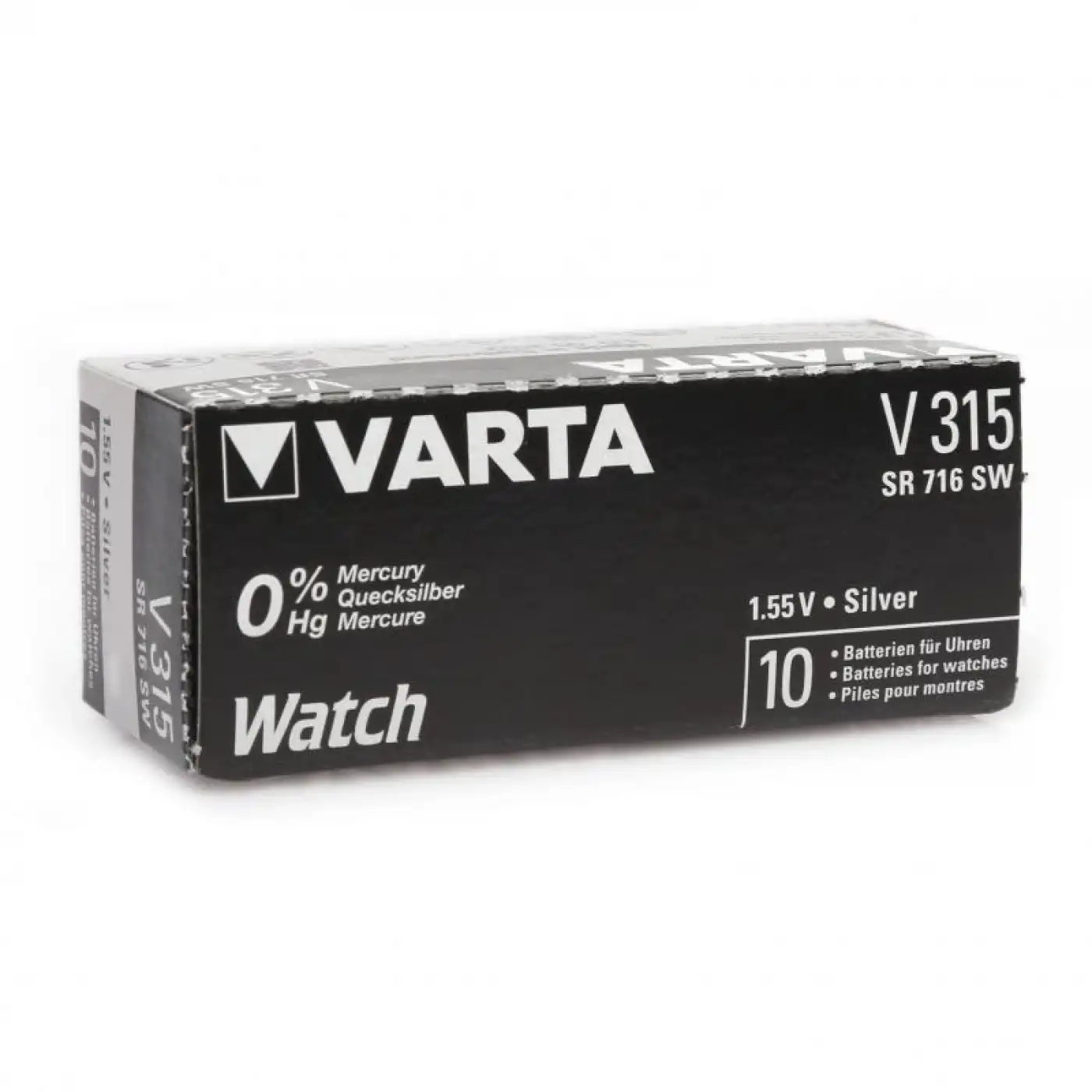 Renata 315 Sr716sw 1.55v Alkalin Saat Pili 10 Adet