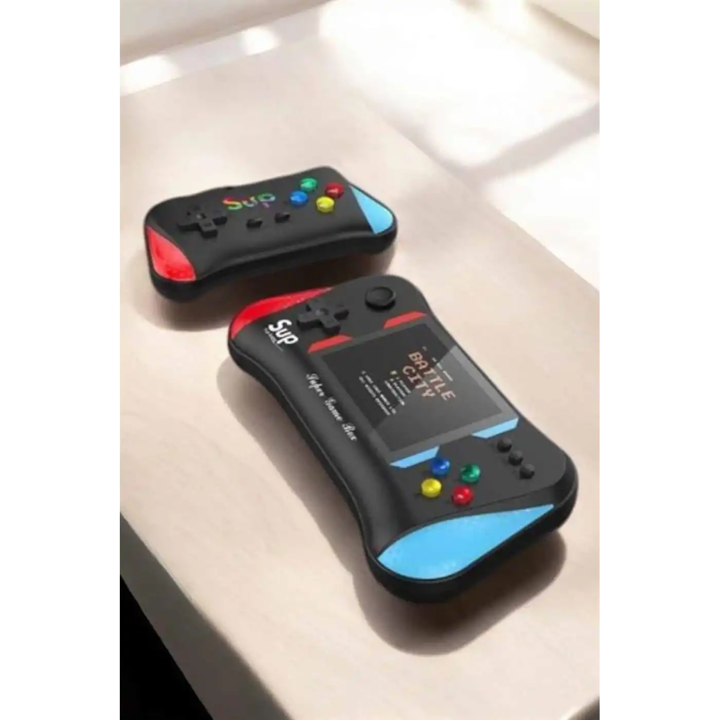 Retro 500 Oyunlu Nostaljik Oyunlu El Atari Gamebox Oyun Konsolu Çift Destekli