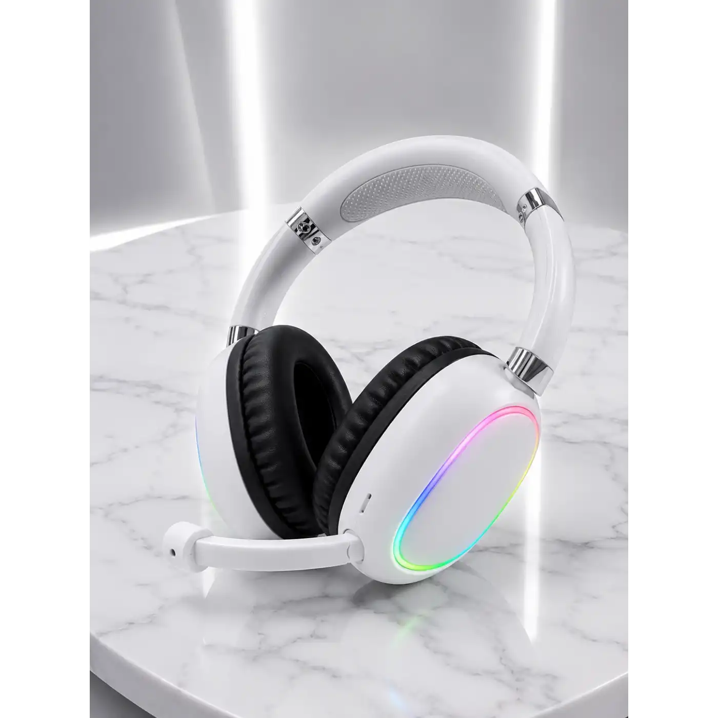 RGB BEYAZ KULAKLIK MAX-17