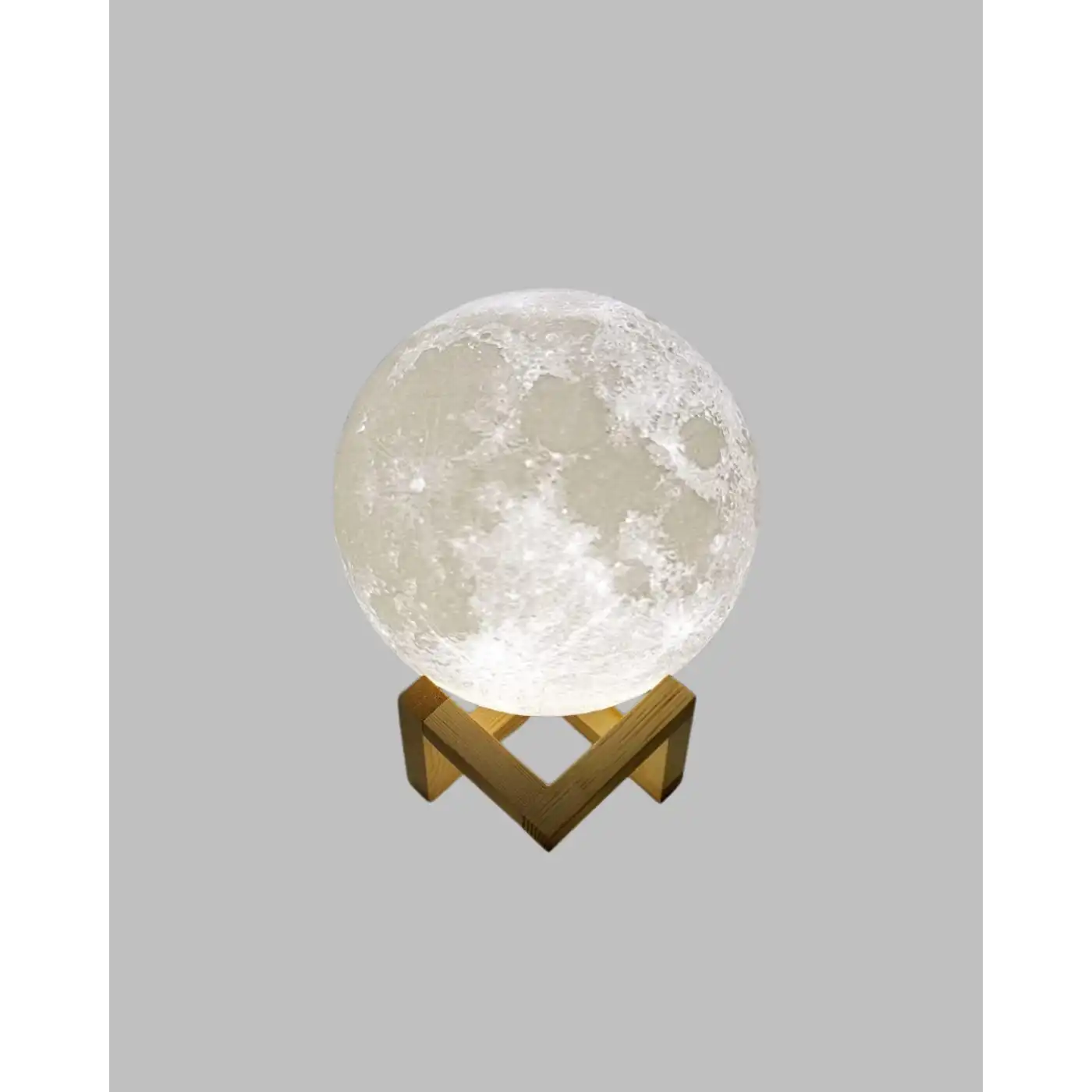 RGB Modlu 16 Renkli Ay Gece Lambası 3D Baskı