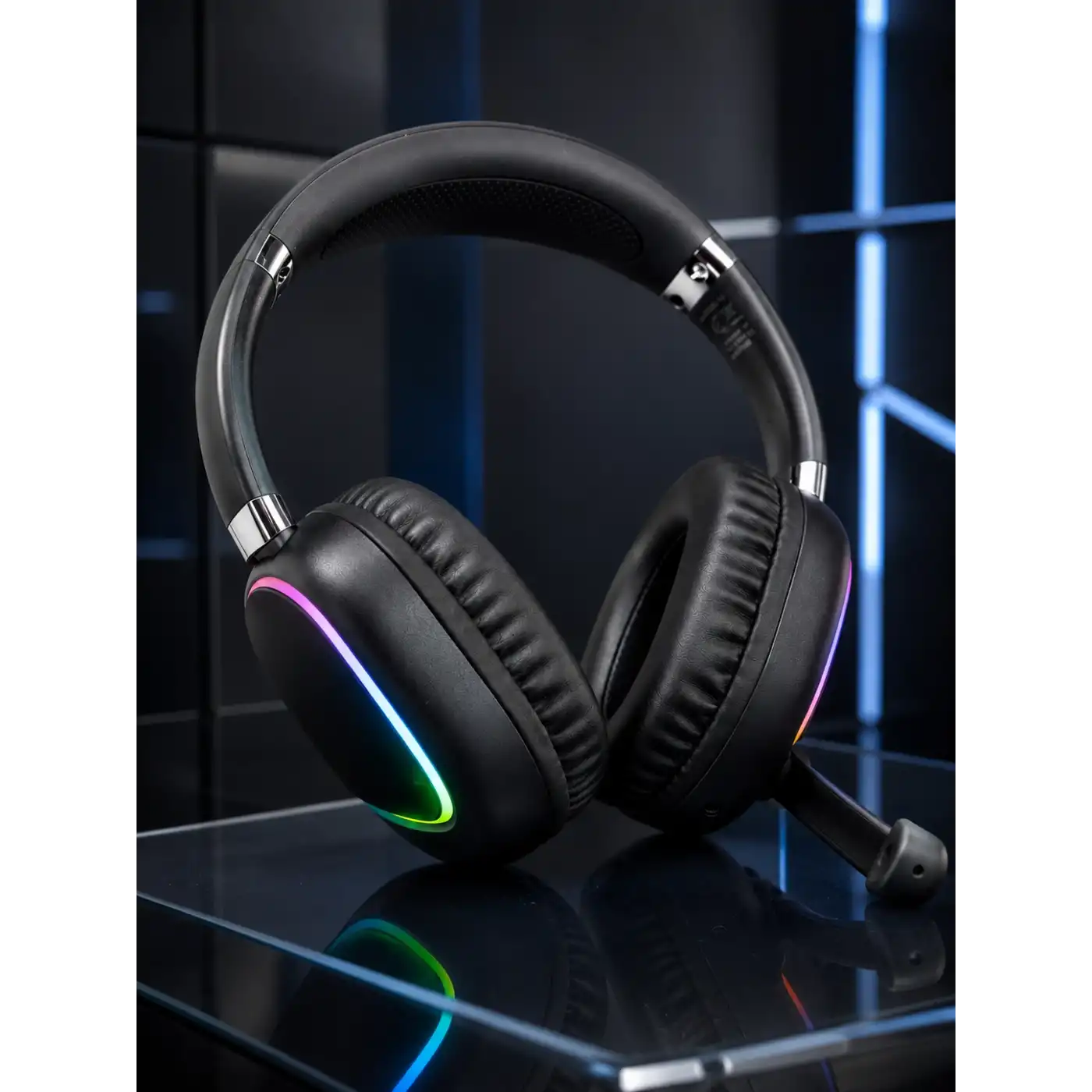 RGB SİYAH KULAKLIK MAX-17
