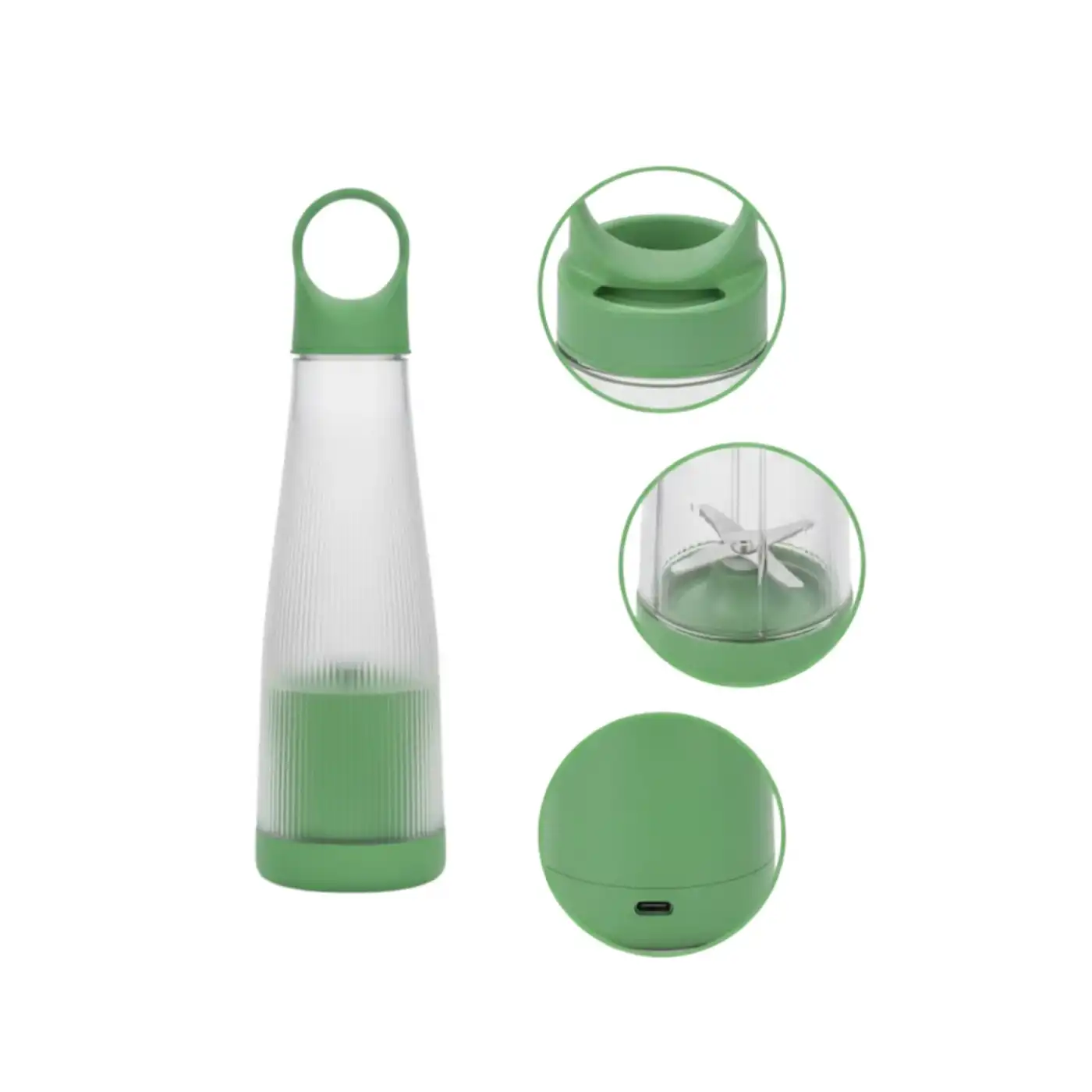 Sağlıklı İçecekler İçin Kompakt USB Şarjlı Blender