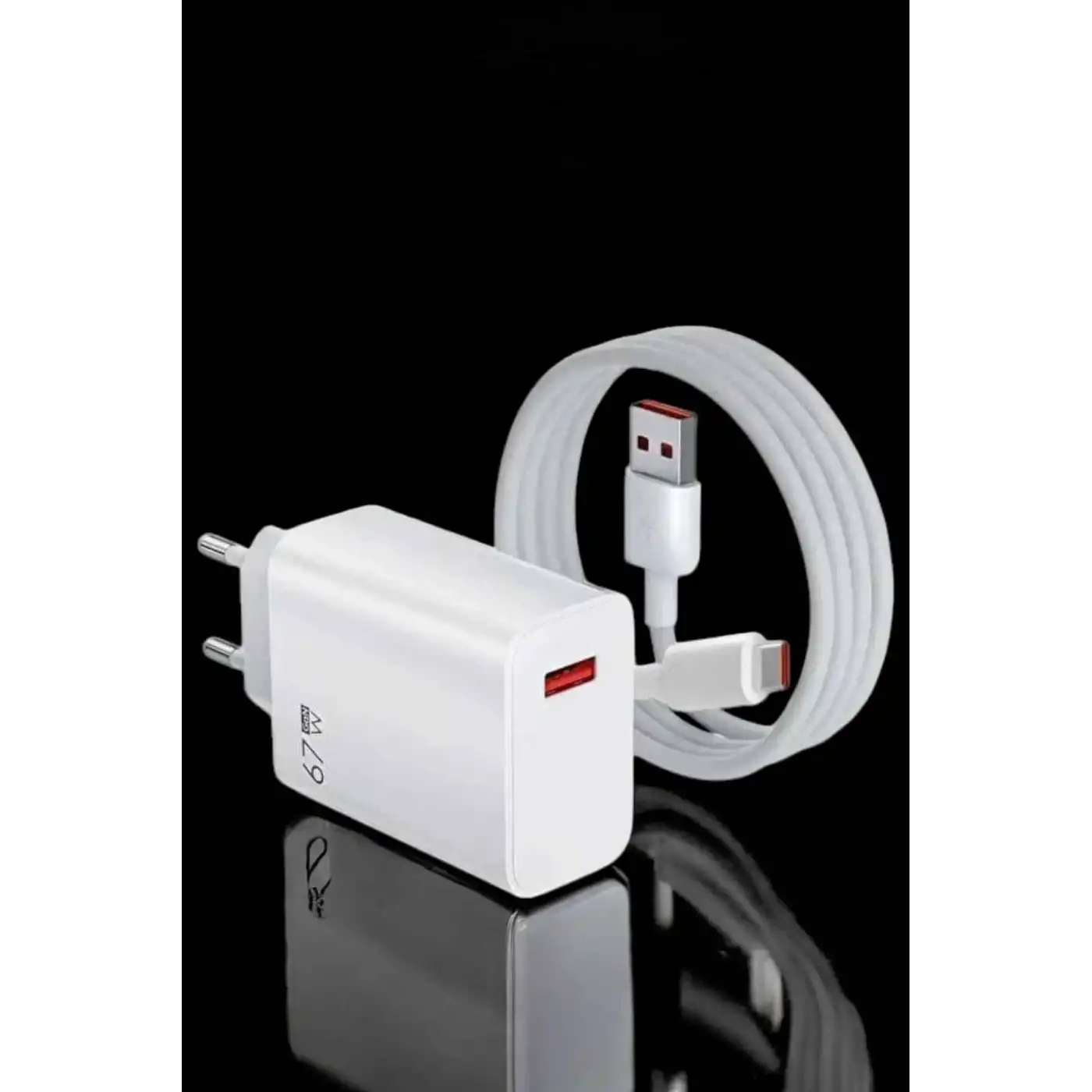 Şarj Aleti Turbo Hızlı 67W Type-C Hızlı Şarj