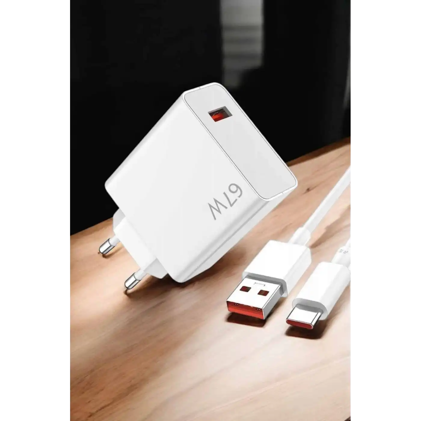 Şarj Aleti Turbo Hızlı 67W Type-C Hızlı Şarj