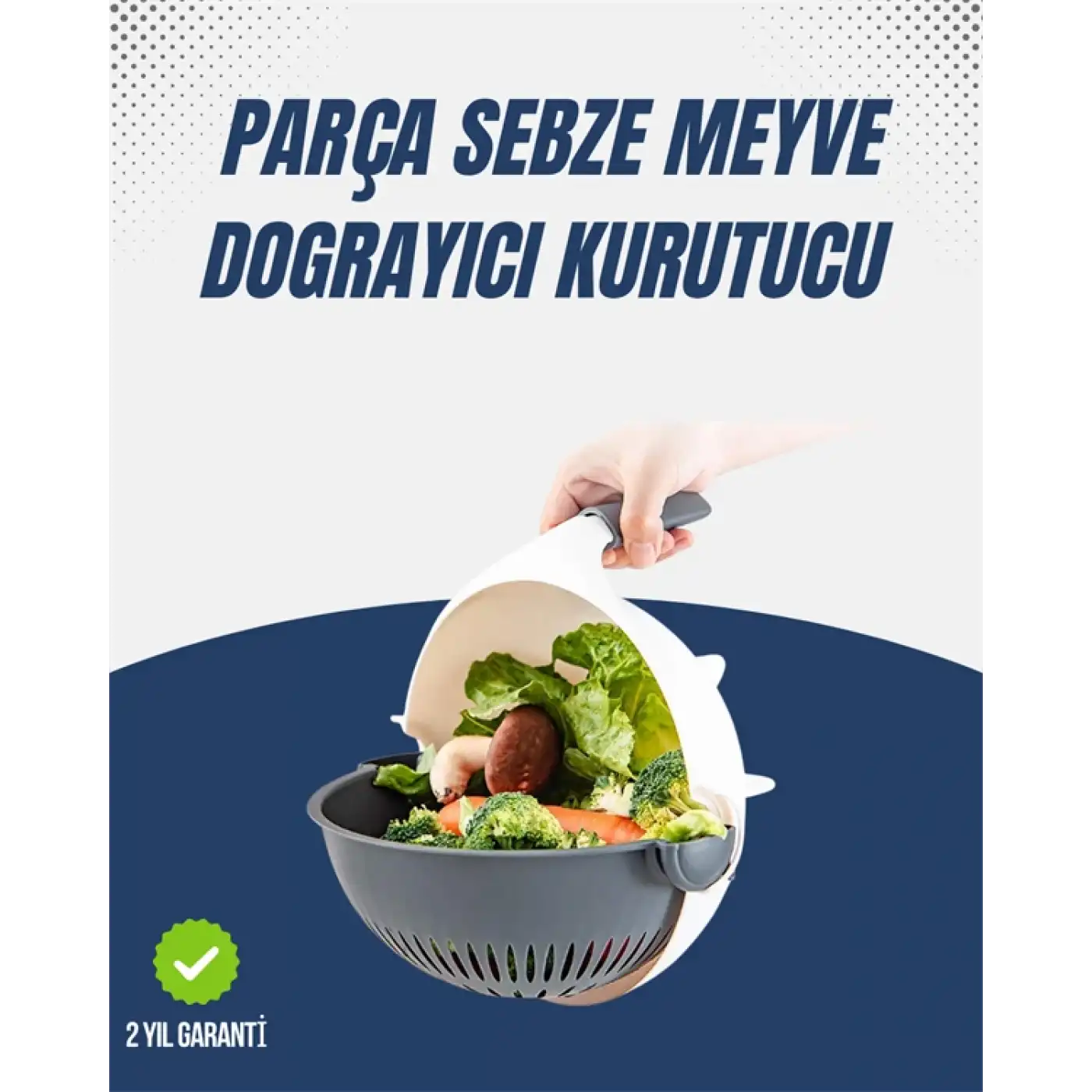 Sebze Doğrama ve Rendeleme İçin Pratik Mutfak Atı