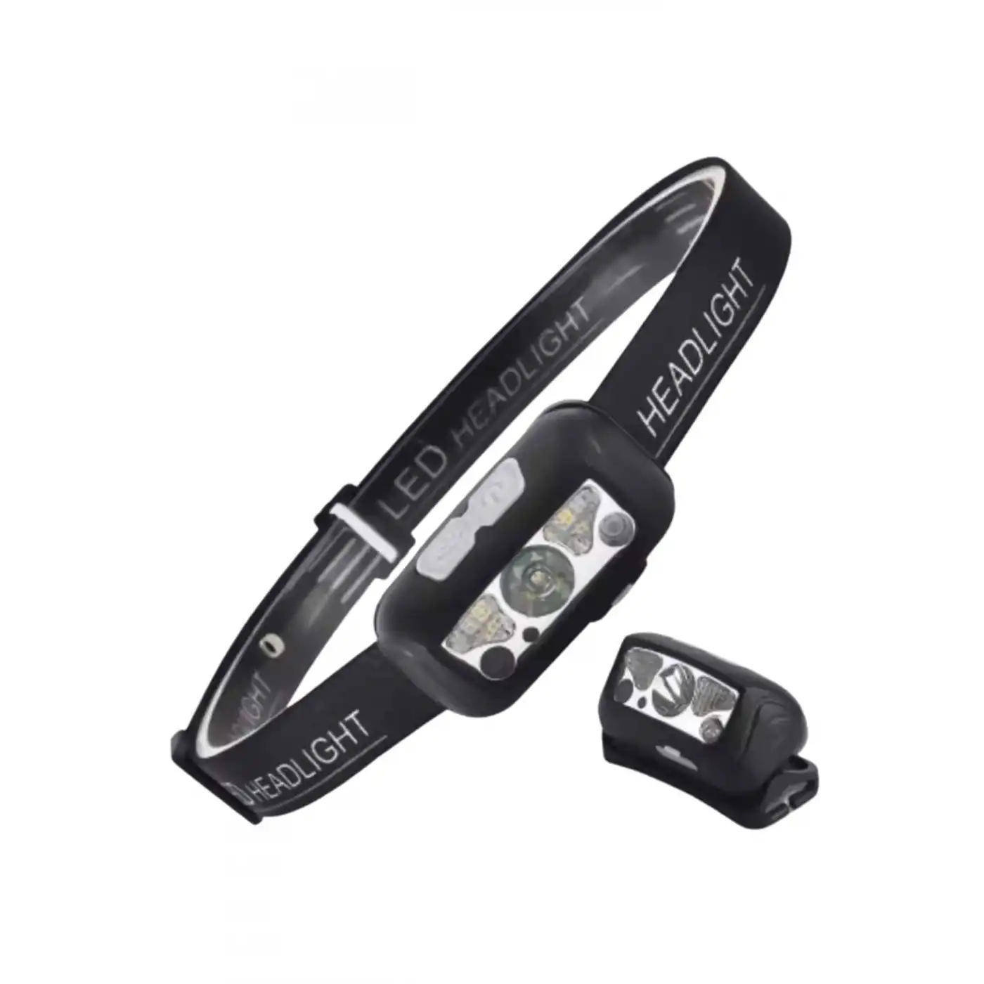 Sensörlü Şarjlı Type-c Şarj Işıklı Kafa Lambası Kamp Lambası