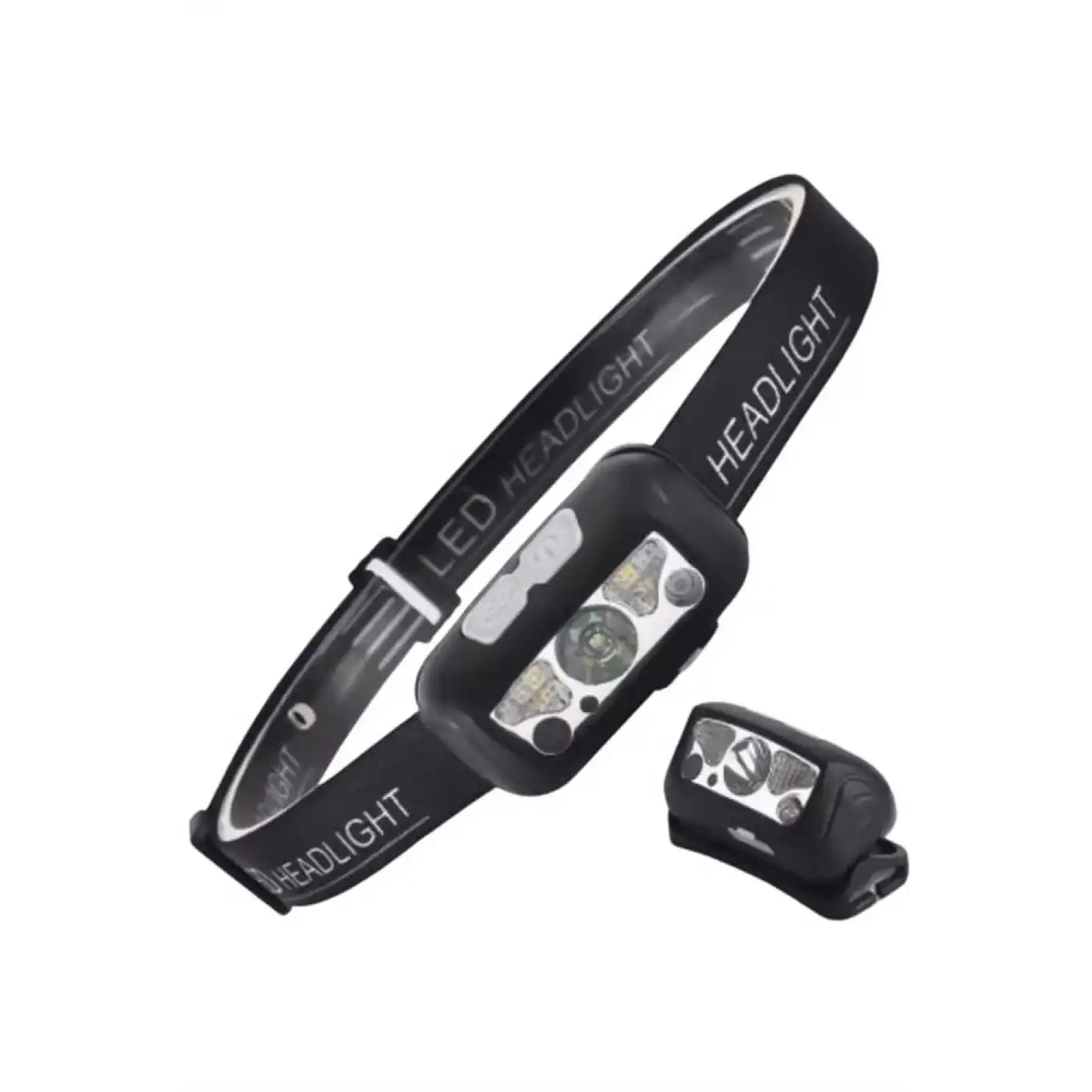 Sensörlü Şarjlı Type-c Şarj Işıklı Kafa Lambası Kamp Lambası