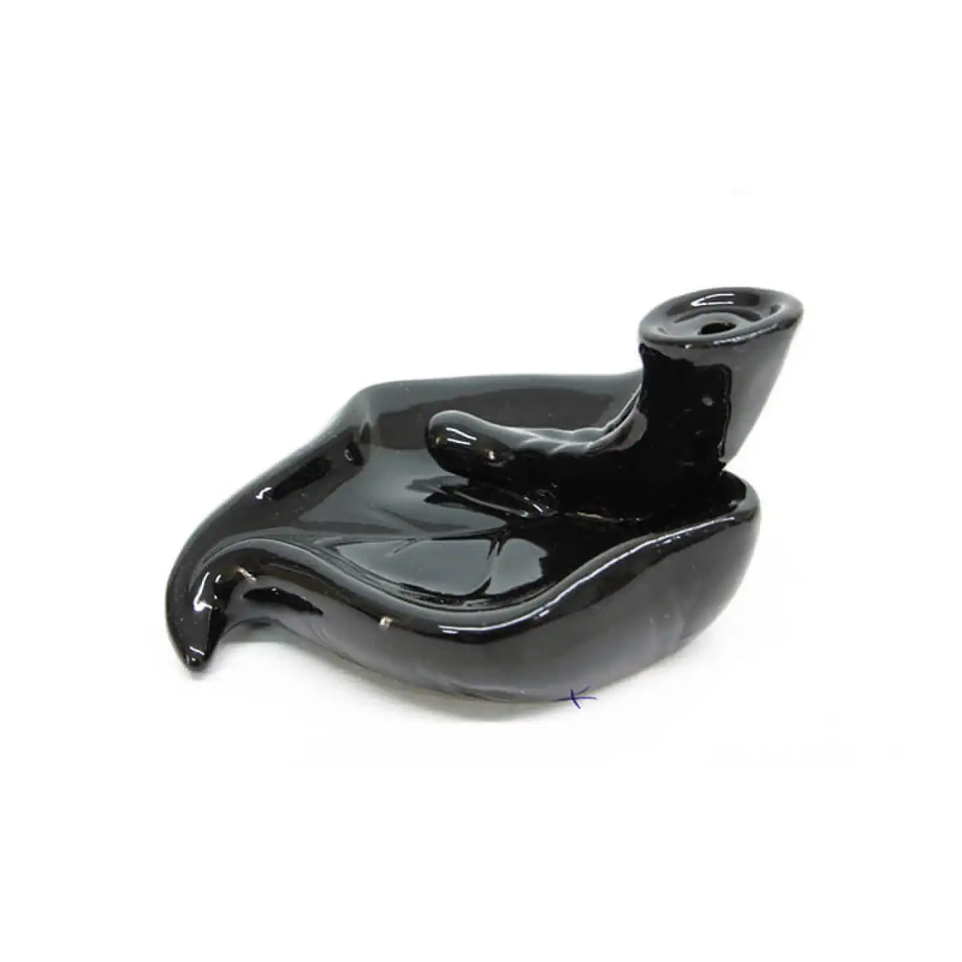 Seramik Kalp Aromaterapi Geri Akışlı Tütsülük