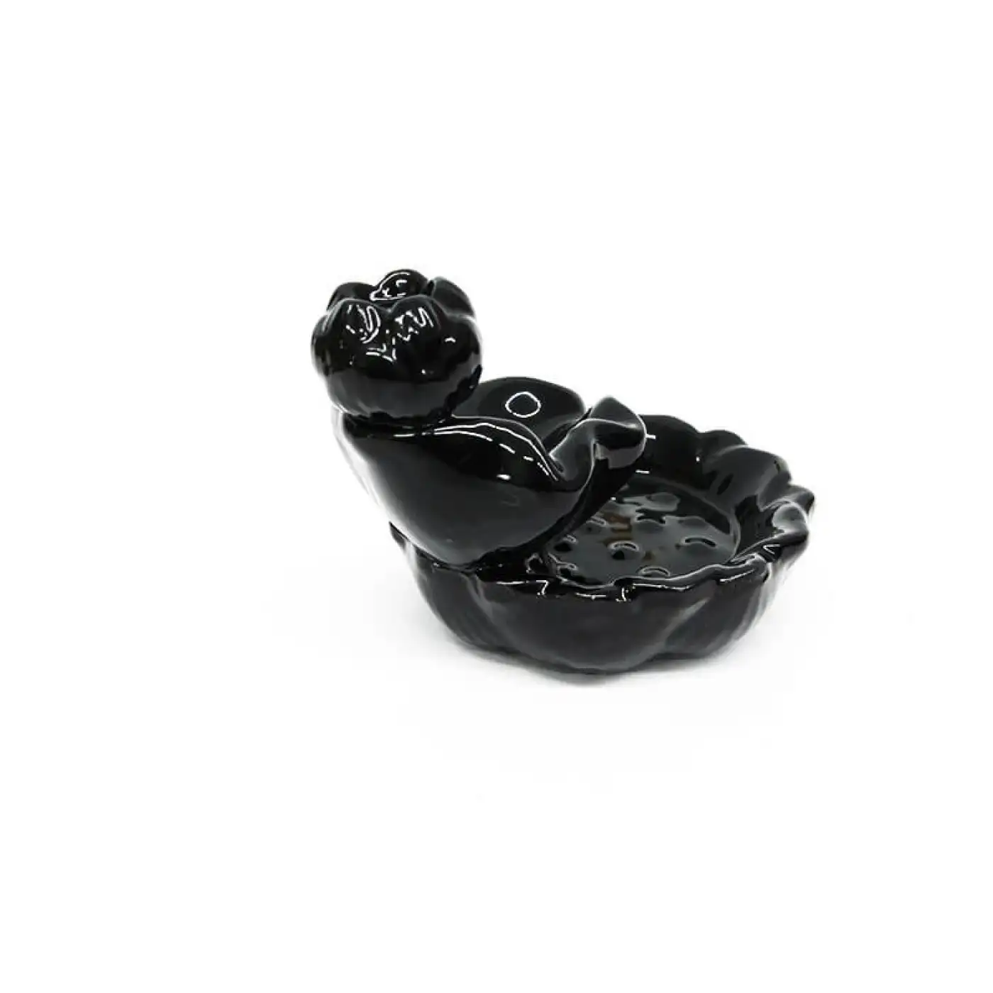 Seramik Lotus Model Geri Akışlı Tütsülük