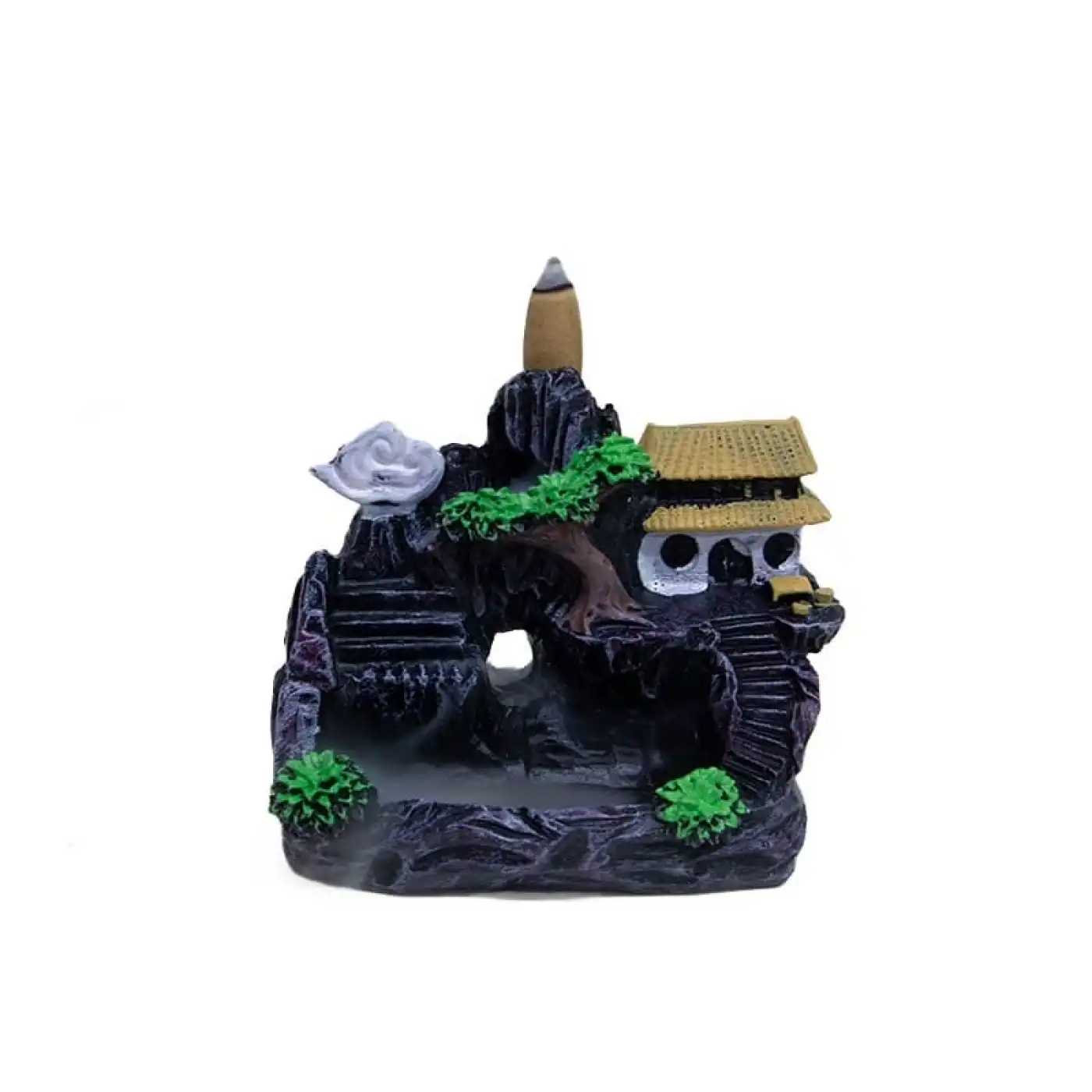 Seramik  Şelale Aromaterapi Geri Akışlı Tütsülük