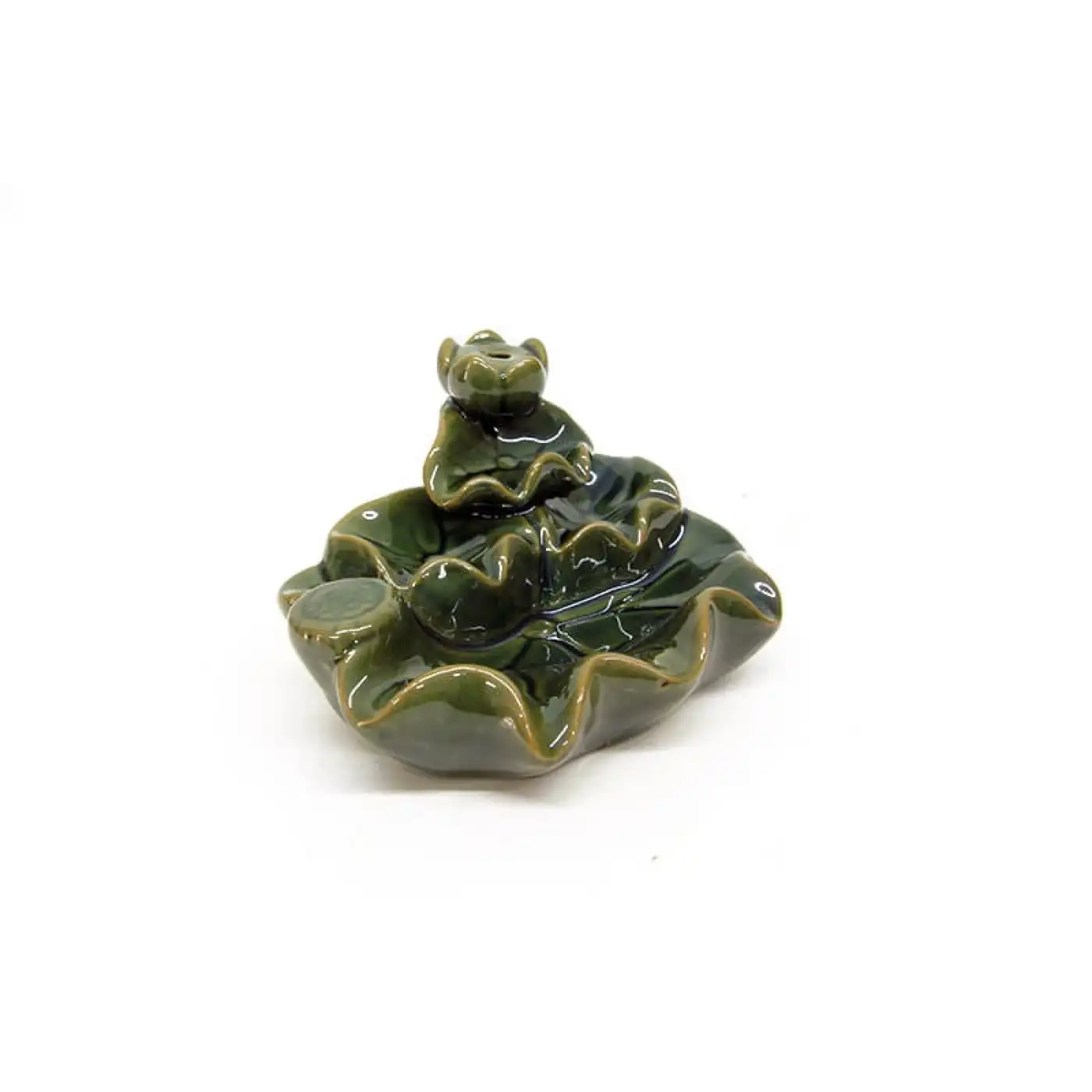 Seramik Şelale Aromaterapi Geri Akışlı Tütsülük