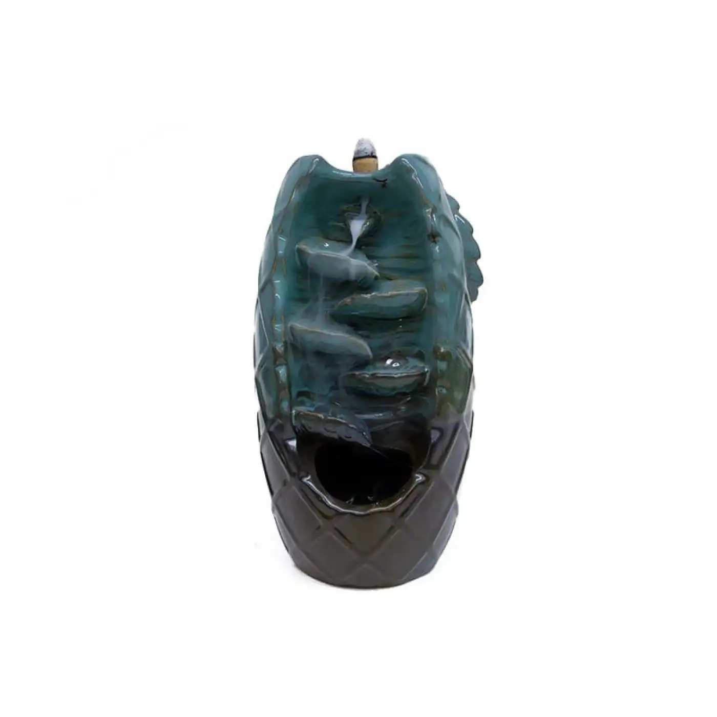 Seramik Şelale Aromaterapi Geri Akışlı Tütsülük