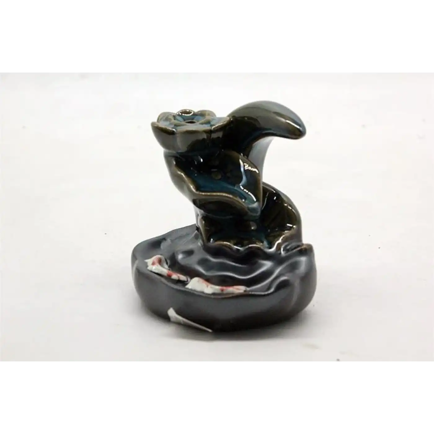 Seramik  Şelale Aromaterapi Geri Akışlı Tütsülük