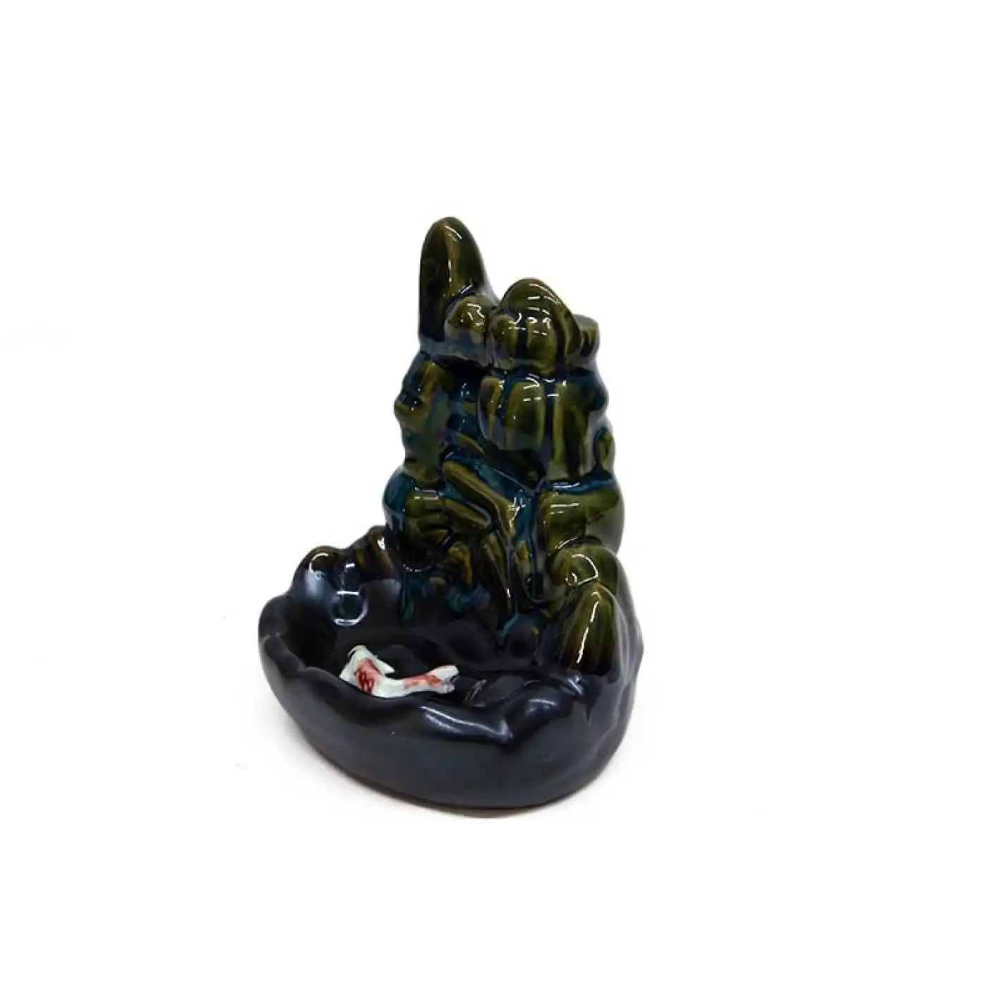 Seramik  Şelale Aromaterapi Geri Akışlı Tütsülük