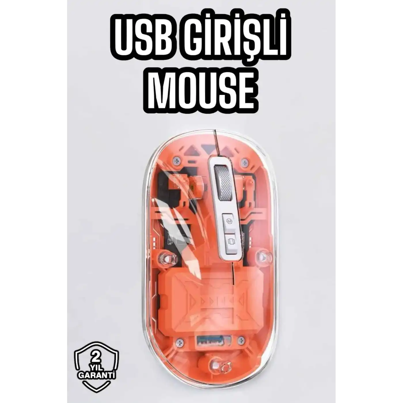 Sessiz Kablosuz USB Girişli Mouse Fare Yüksek Performanslı