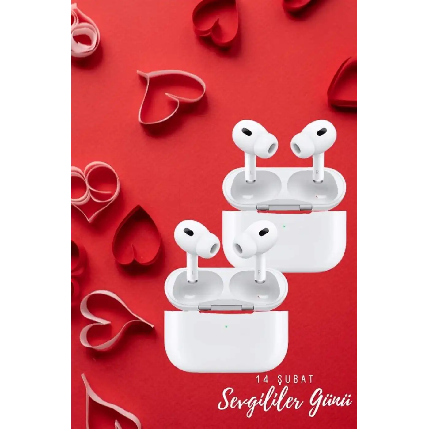Sevgiliye Hediye Çift Kulaklığı Yeni Nesil Pro Kulaklık Sevgililer Gününe Özel Kampanya