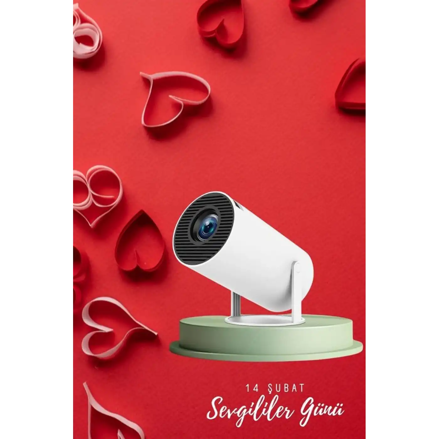 Sevgiliye Özel Hediye Ayaklı Sinema Projektörü Projeksiyon