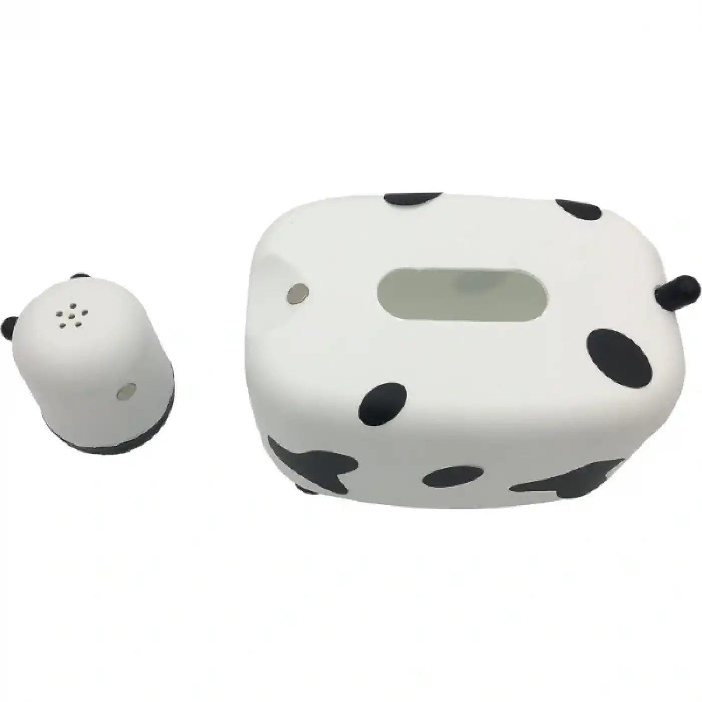 Sevimli İnek Tasarımlı Mıknatıslı Tuzluk ve Peçetelik